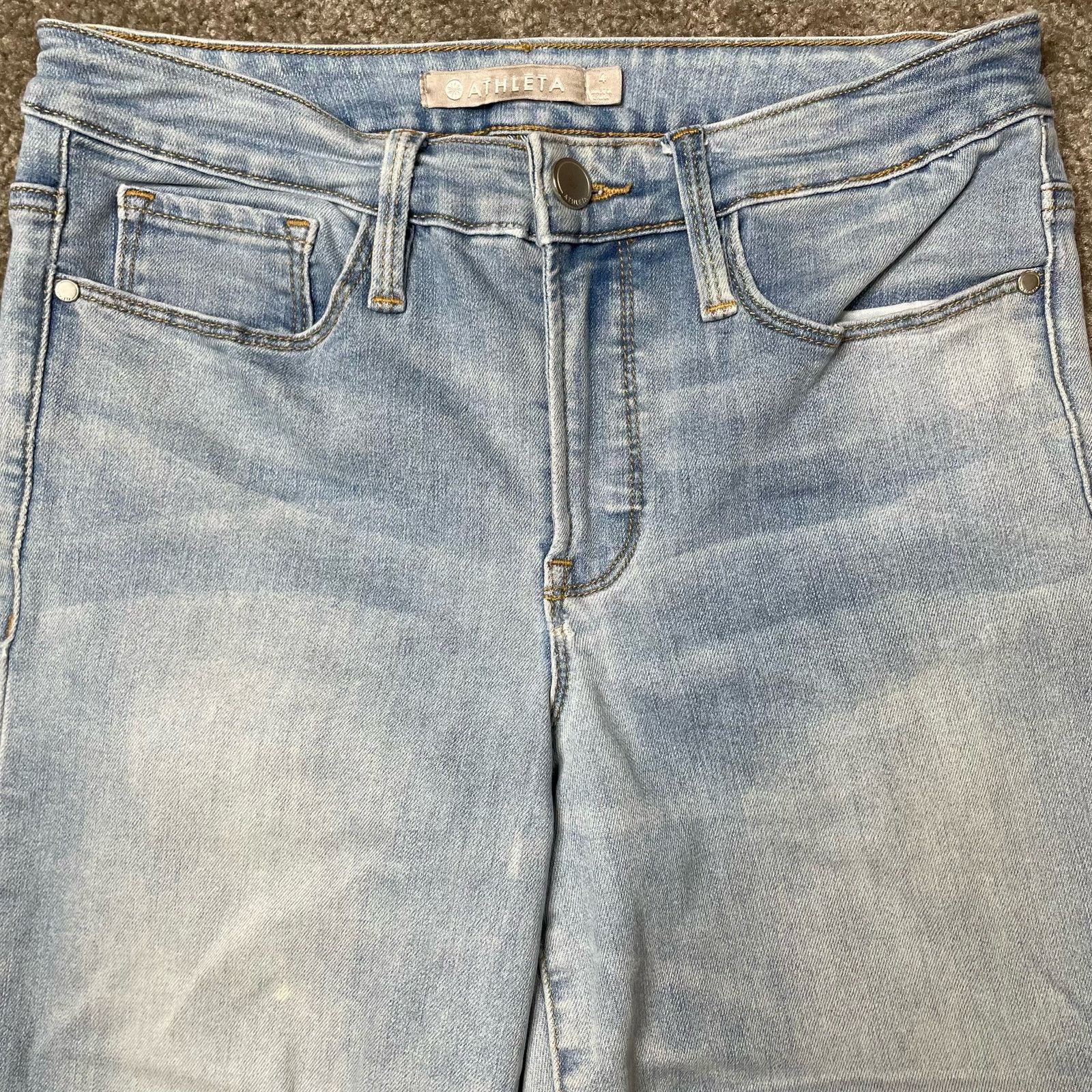 Athleta Athleta Jeans Size 27" / US 4 / IT 40 - 4 Thumbnail