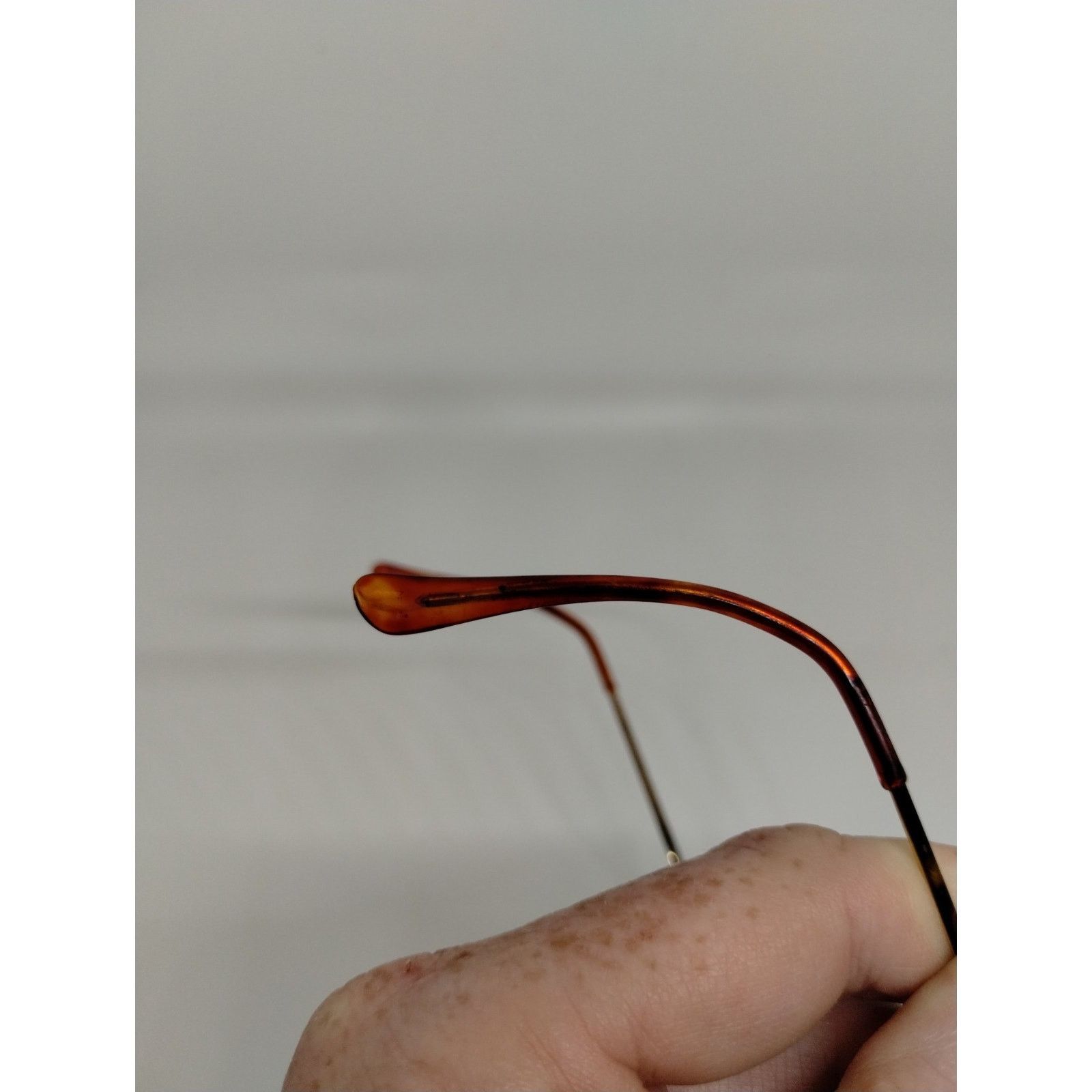 Polo Ralph Lauren Polo Classic By Ralph Lauren Half-Rim Eyeglass Frames Size ONE SIZE - 12 Thumbnail