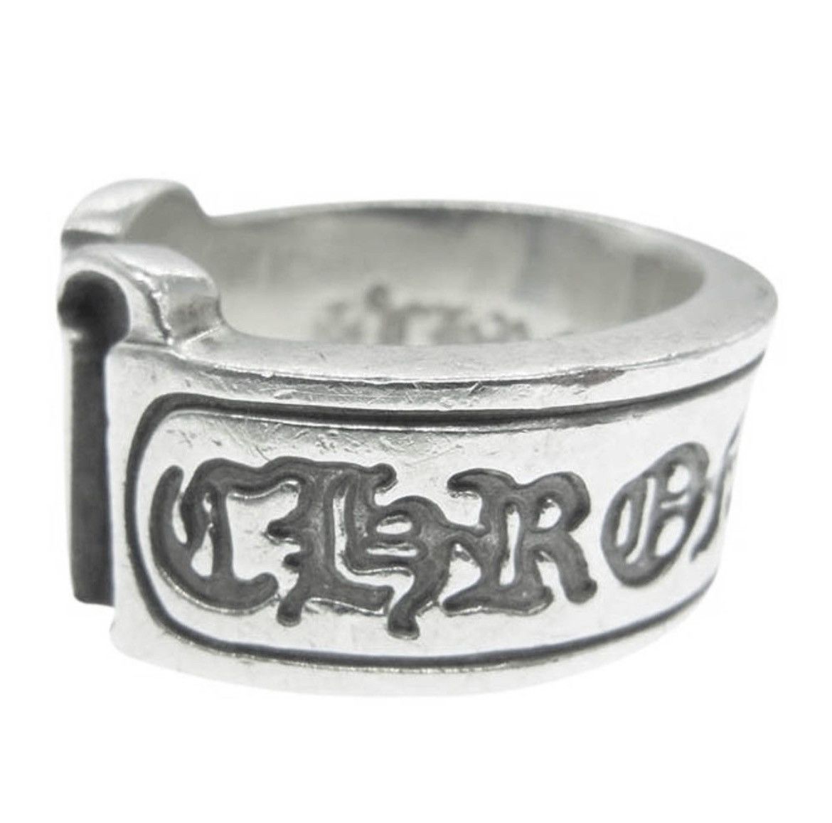 Chrome Hearts Chrome Hearts Large Scroll Label ring 20 Size ONE SIZE - 2 Thumbnail