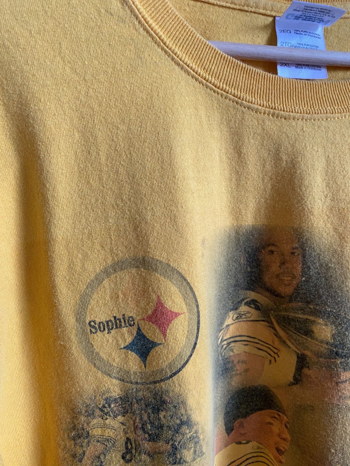 NFL Hines Ward Steelers NFL Player Tee Size US XXL / EU 58 / 5 - 5 Thumbnail