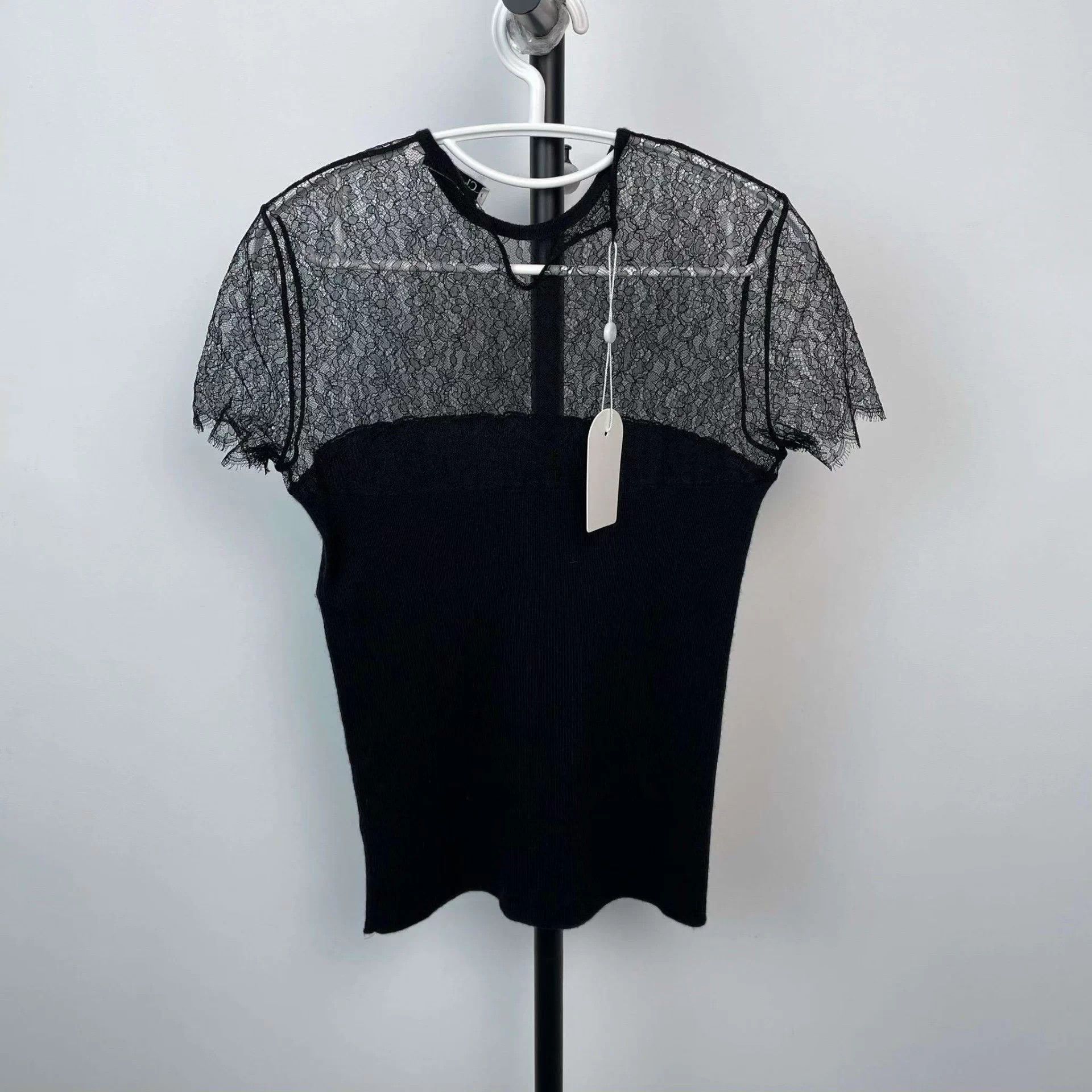 Dior Dior lace short-sleeve 40 Size M / US 6-8 / IT 42-44 - 2 Thumbnail