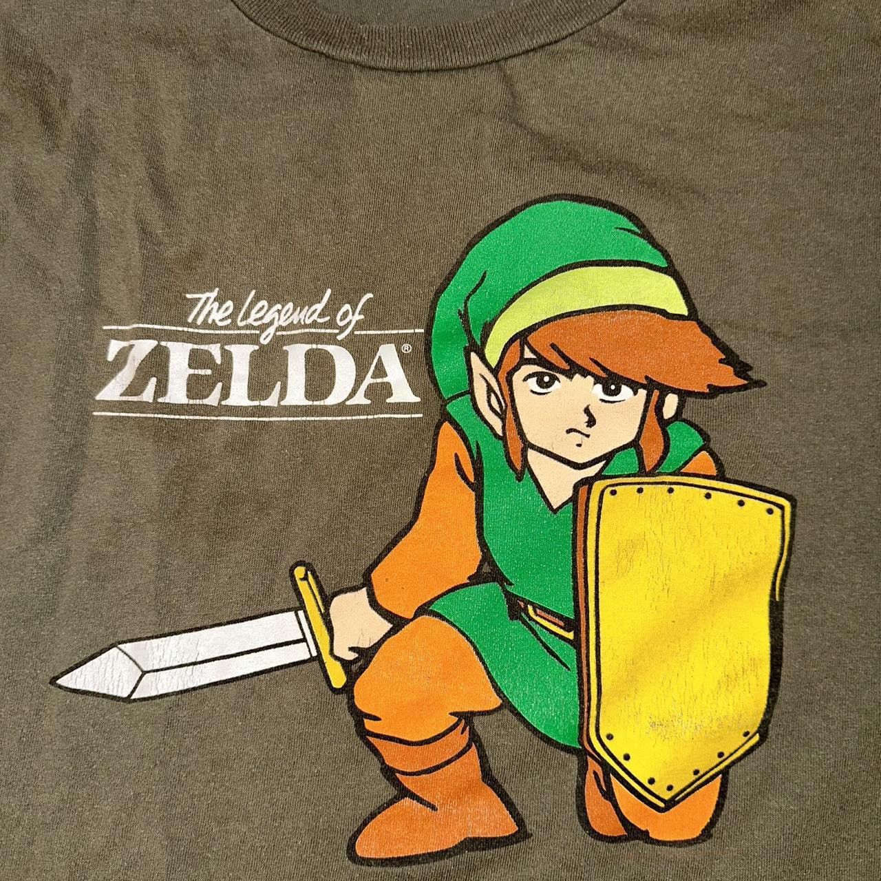 Nintendo Vintage The Legend Of Zelda Link T-Shirt Size US L / EU 52-54 / 3 - 2 Thumbnail
