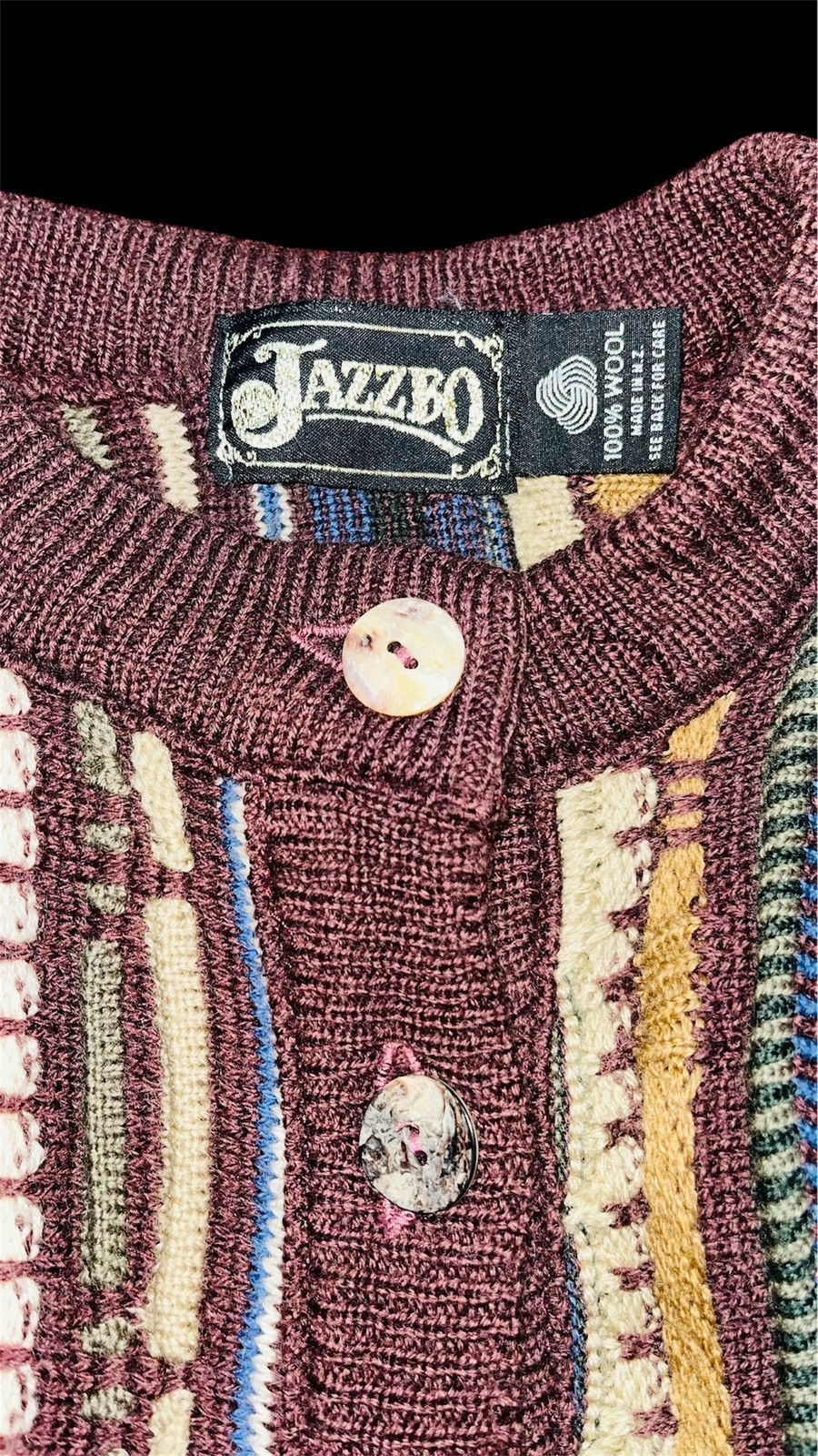 Coogi VINTAGE JAZZBO x COOGI STYLE x WOOL JACKET x RARE Size S / US 4 / IT 40 - 7 Thumbnail