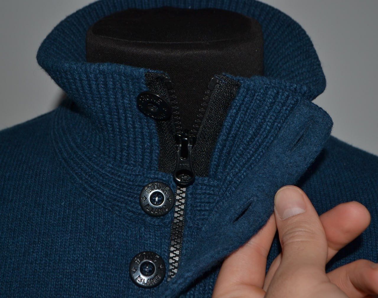 Stone Island Stone Island Men's Wool 1/4 Zip Jumper sweater Size XL Size US L / EU 52-54 / 3 - 5 Thumbnail