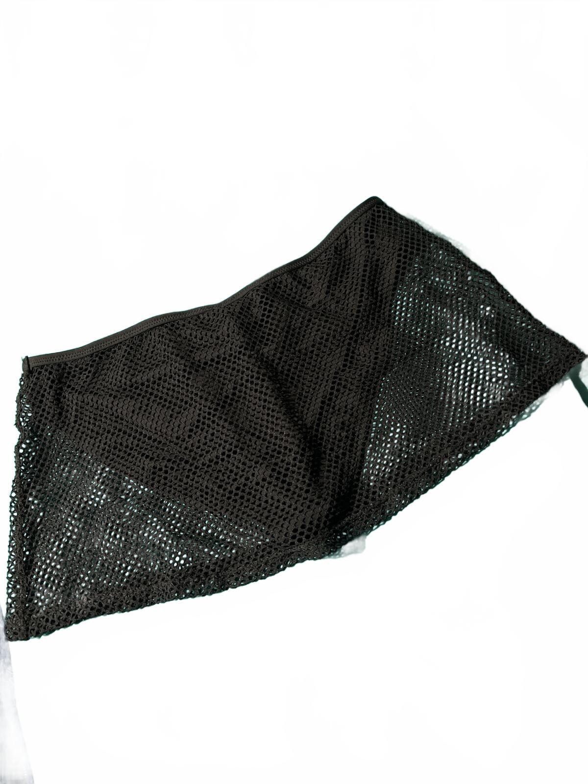 Other Bleu Rod Beattie Black Mesh Swim bottom with mesh skirt 14 Size ONE SIZE - 5 Thumbnail