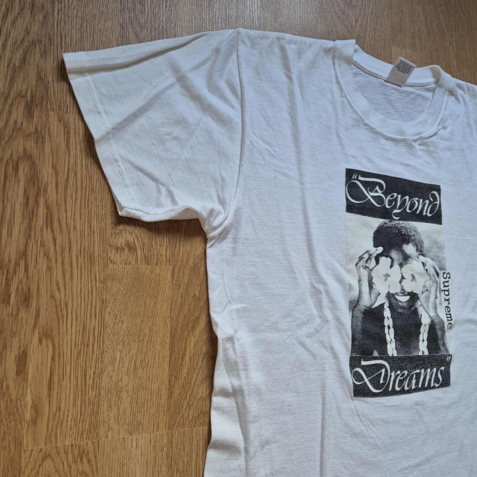 Supreme Supreme x Gucci Mane Beyond Dreams Tee White Large FW16 Size US L / EU 52-54 / 3 - 3 Thumbnail