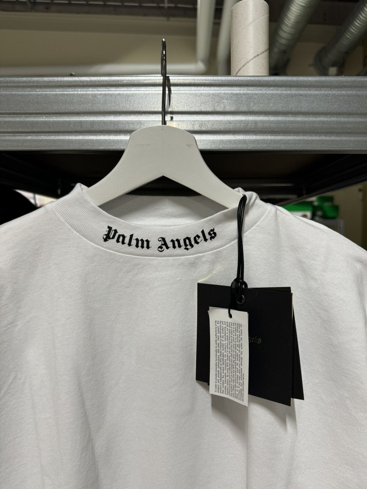 Palm Angels Palm Angels Logo Long Sleeve T-Shirt NEW 450$ Size US XXS / EU 40 - 3 Thumbnail