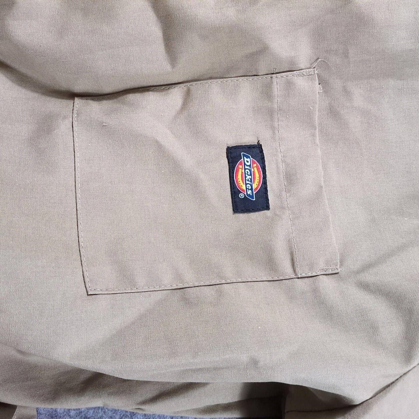 Dickies Dickies Coveralls Men XXL Tall S/S Tan Beige Workwear Size ONE SIZE - 3 Thumbnail