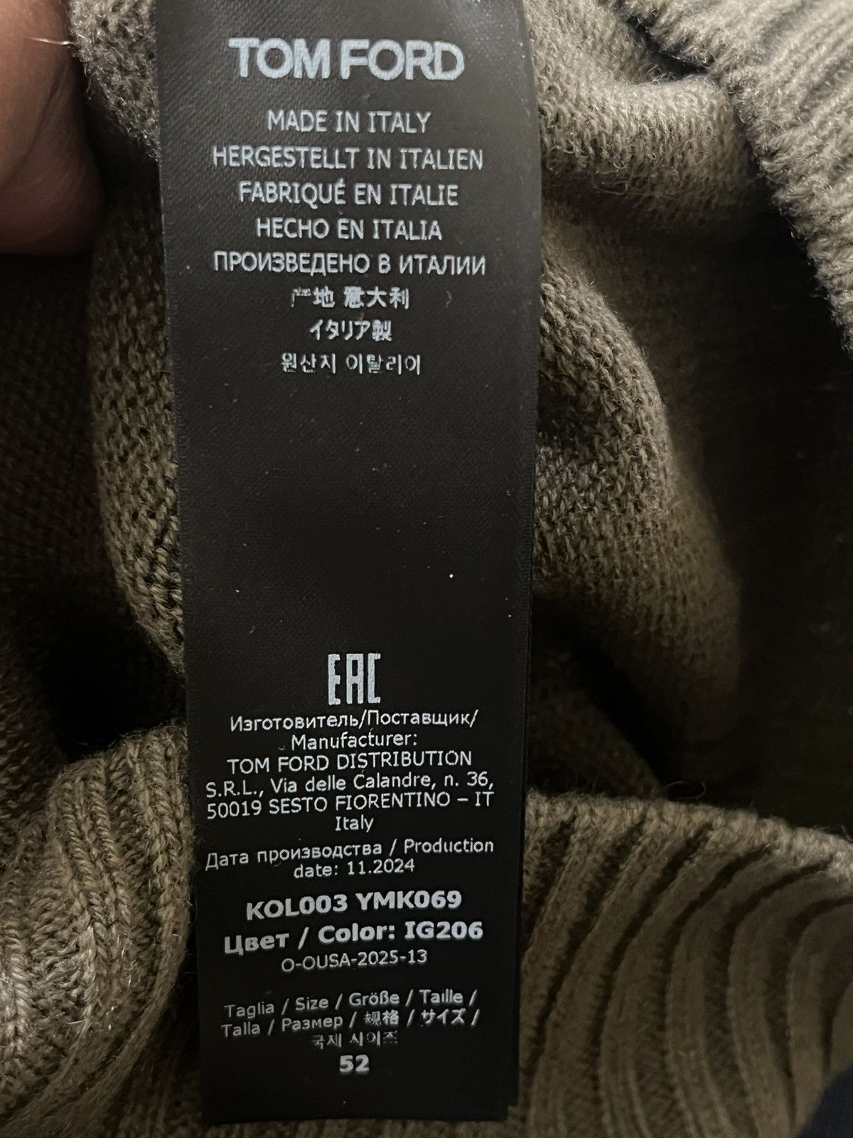 Tom Ford Tom Ford Seamless Cashmere Pullover Hoodie Sz 52 Size US L / EU 52-54 / 3 - 10 Thumbnail
