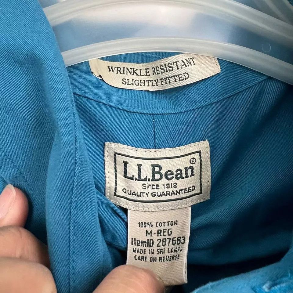 L.L. Bean L.L Bean Shirt Men Button Down Long Sleeve Collared M Size US M / EU 48-50 / 2 - 7 Thumbnail