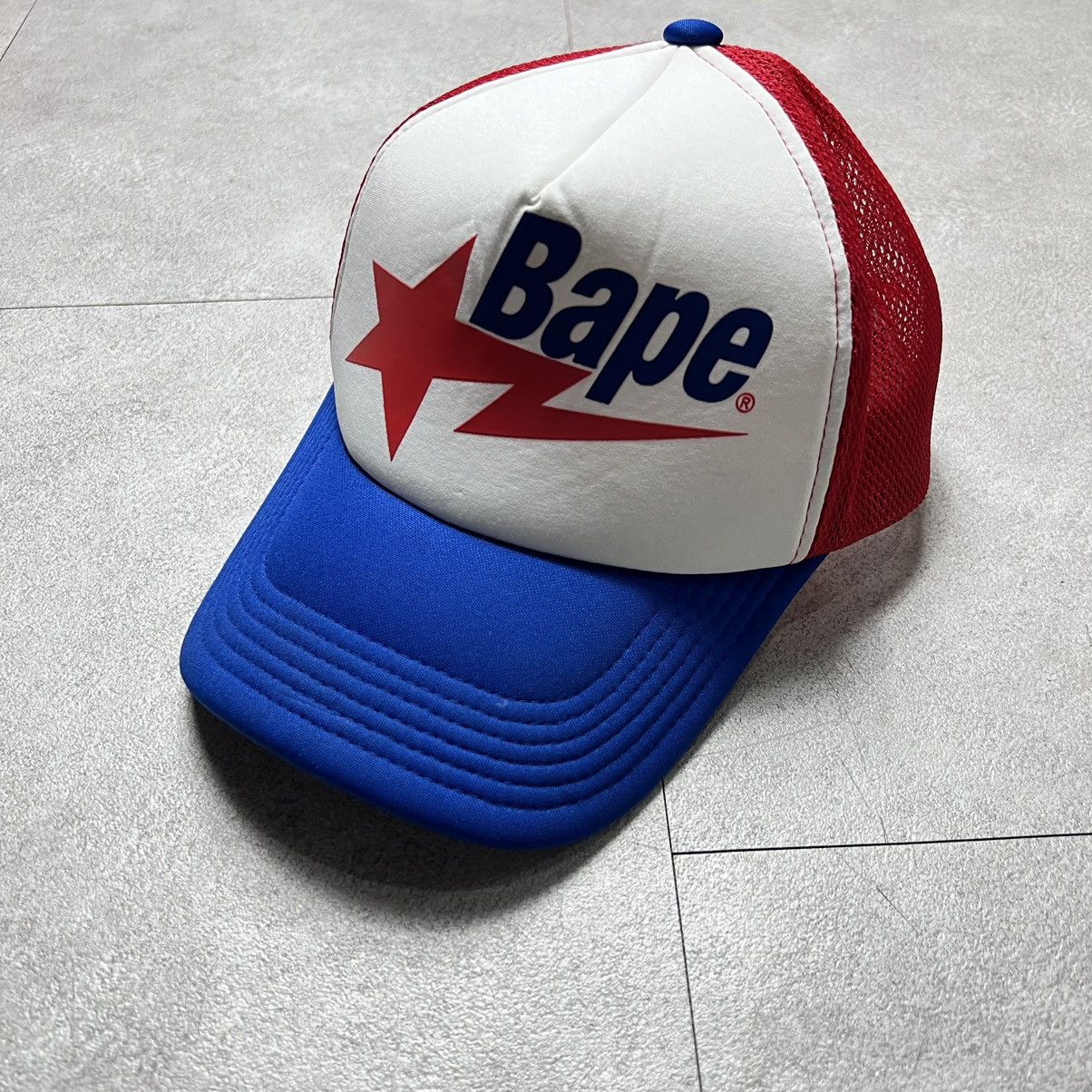 Bape Sta Camo Tracker Mesh Hat Cap Sta