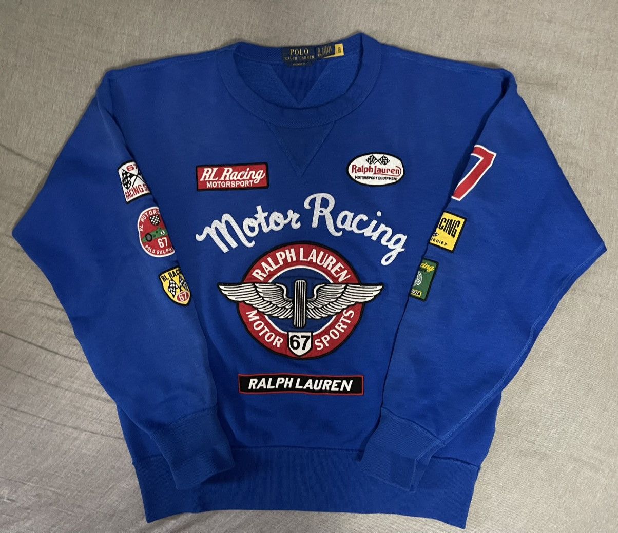 Polo Ralph Lauren Polo Ralph Lauren Moto Racing Sweater Size US S / EU 44-46 / 1 - 1 Thumbnail
