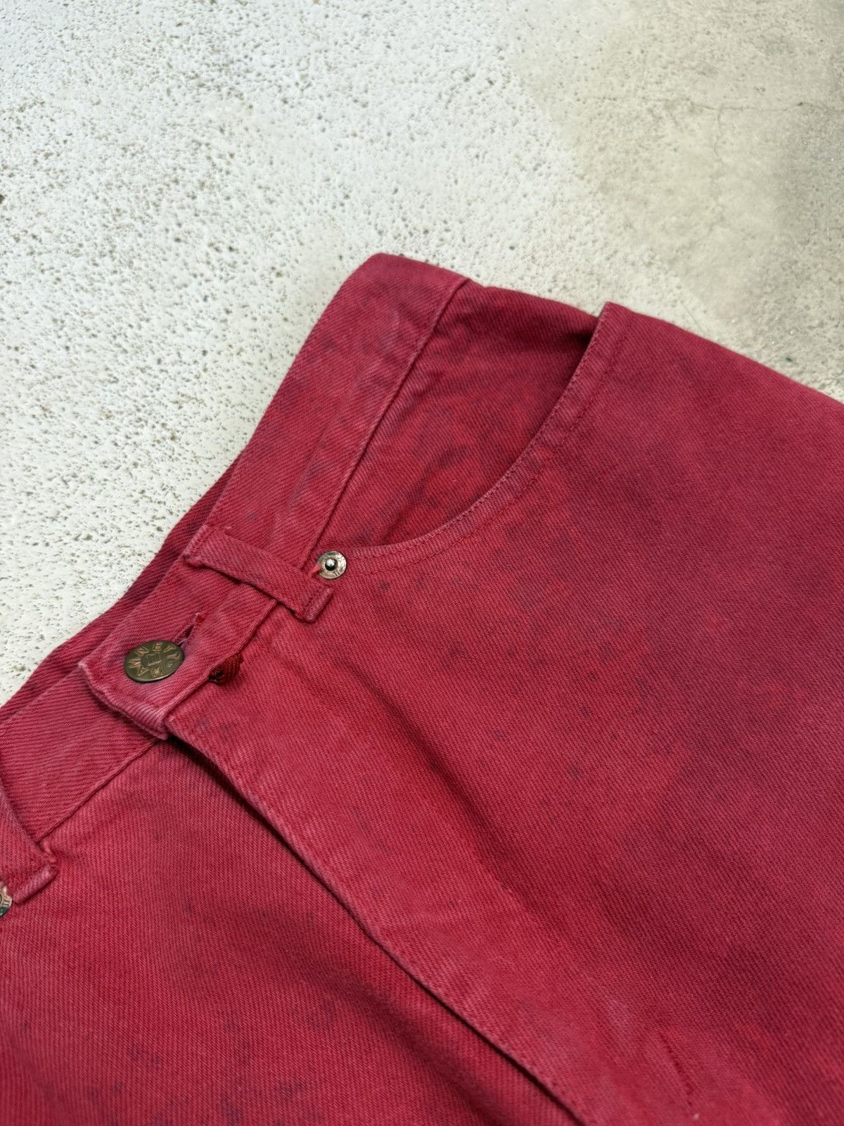 Katharine Hamnett London Katharine Hamnett Denim Designer Pants Special Washed Size US 26 / EU 42 - 7 Thumbnail