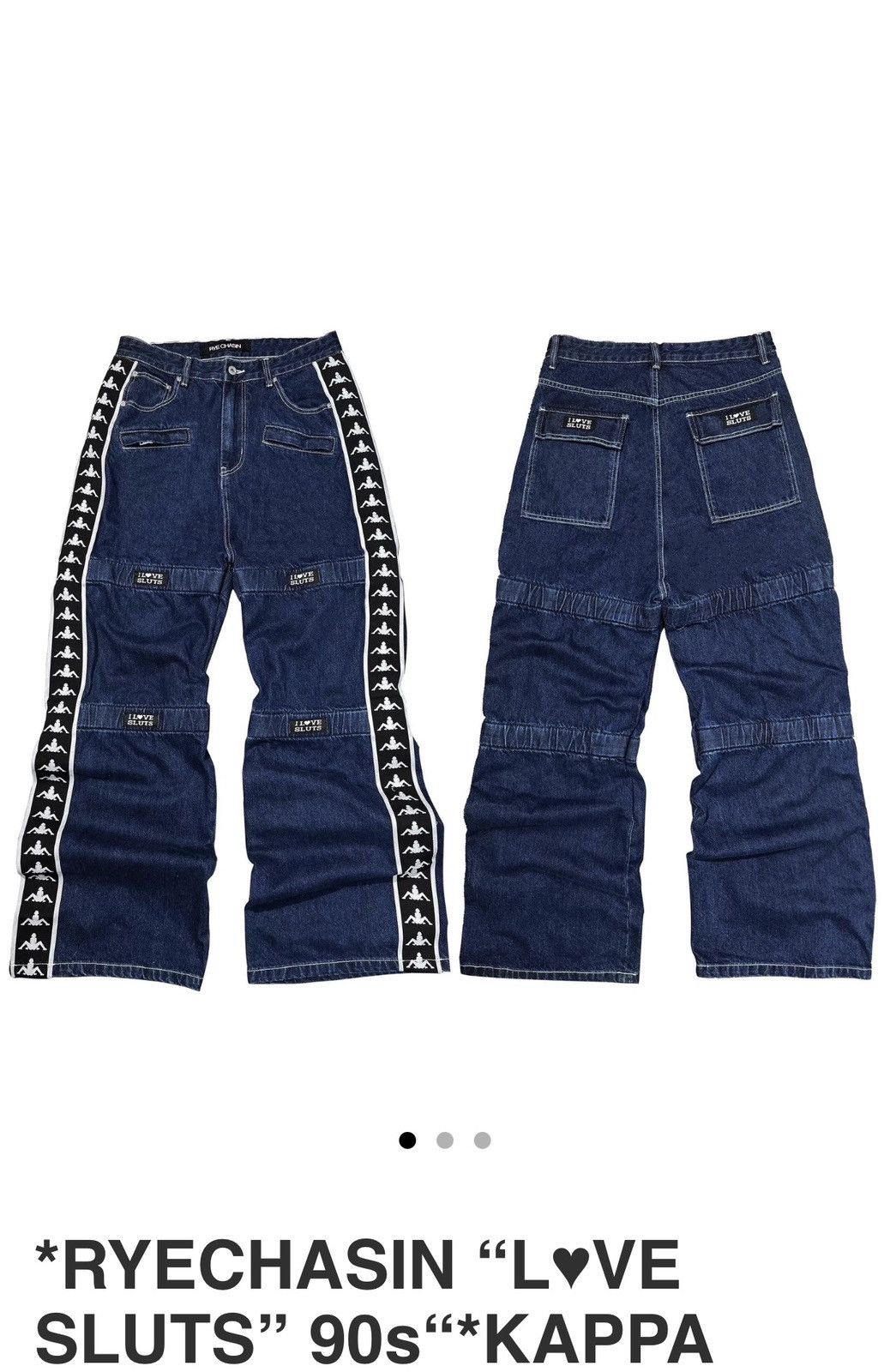 Other RYE CHASIN I LUV SL*UT DENIM Size US 32 / EU 48 - 1 Thumbnail