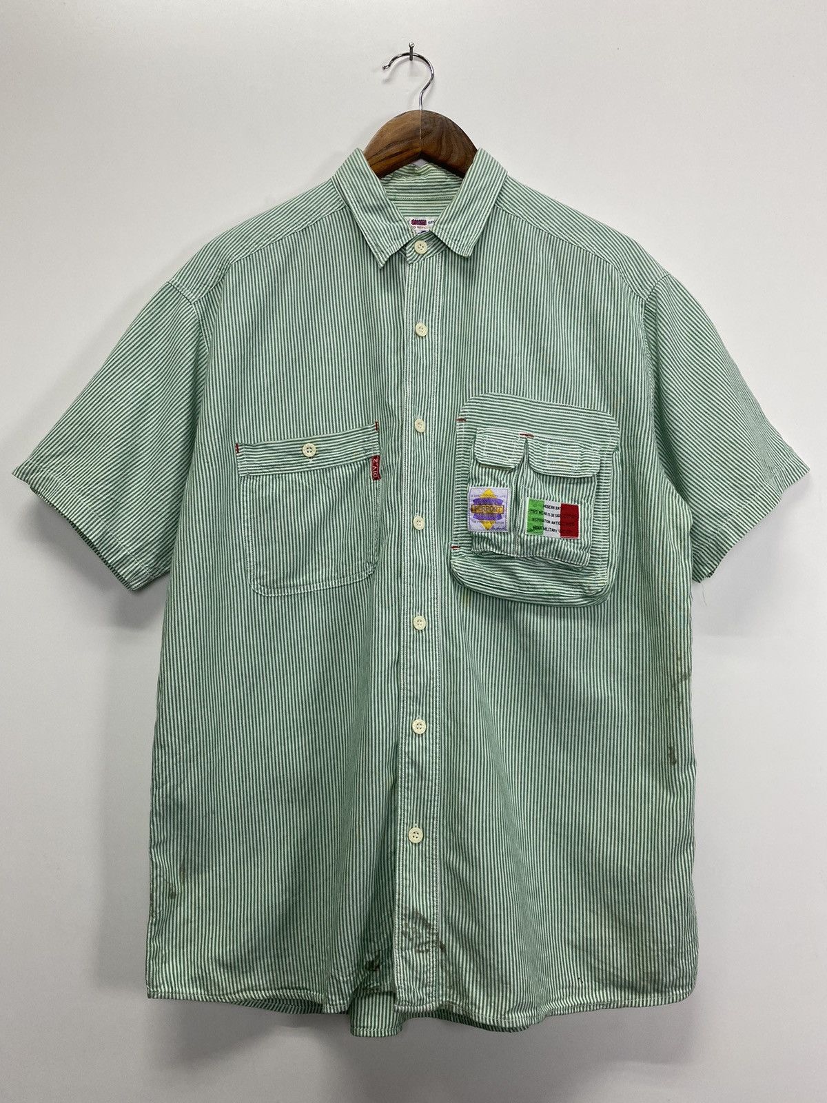 Japanese Brand × Vintage Vintage Bob-Cox button up Size US L / EU 52-54 / 3 - 3 Thumbnail