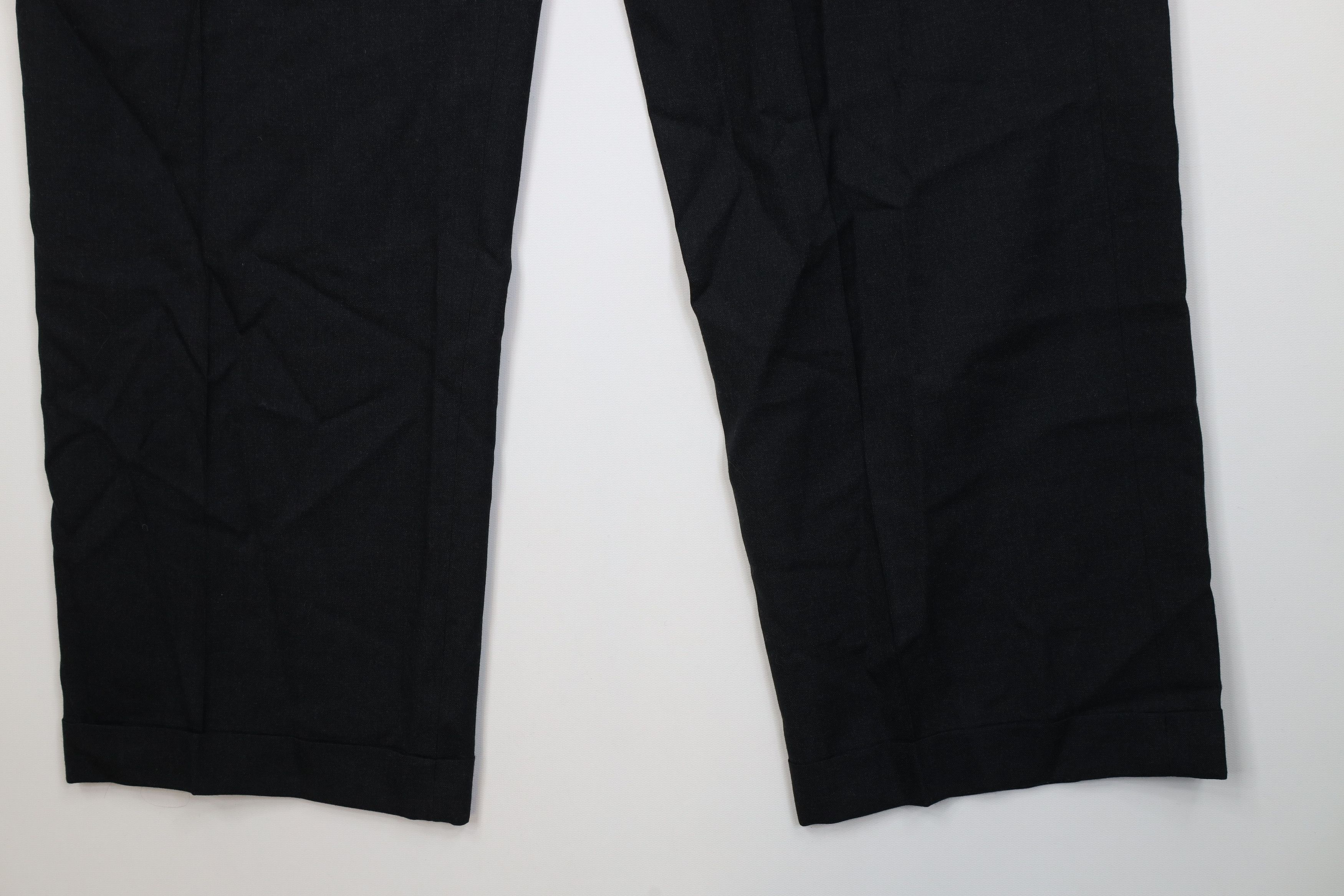 Vintage Vintage 90s Streetwear Wide Leg Chino Pants Charcoal Gray Size US 38 / EU 54 - 13 Thumbnail