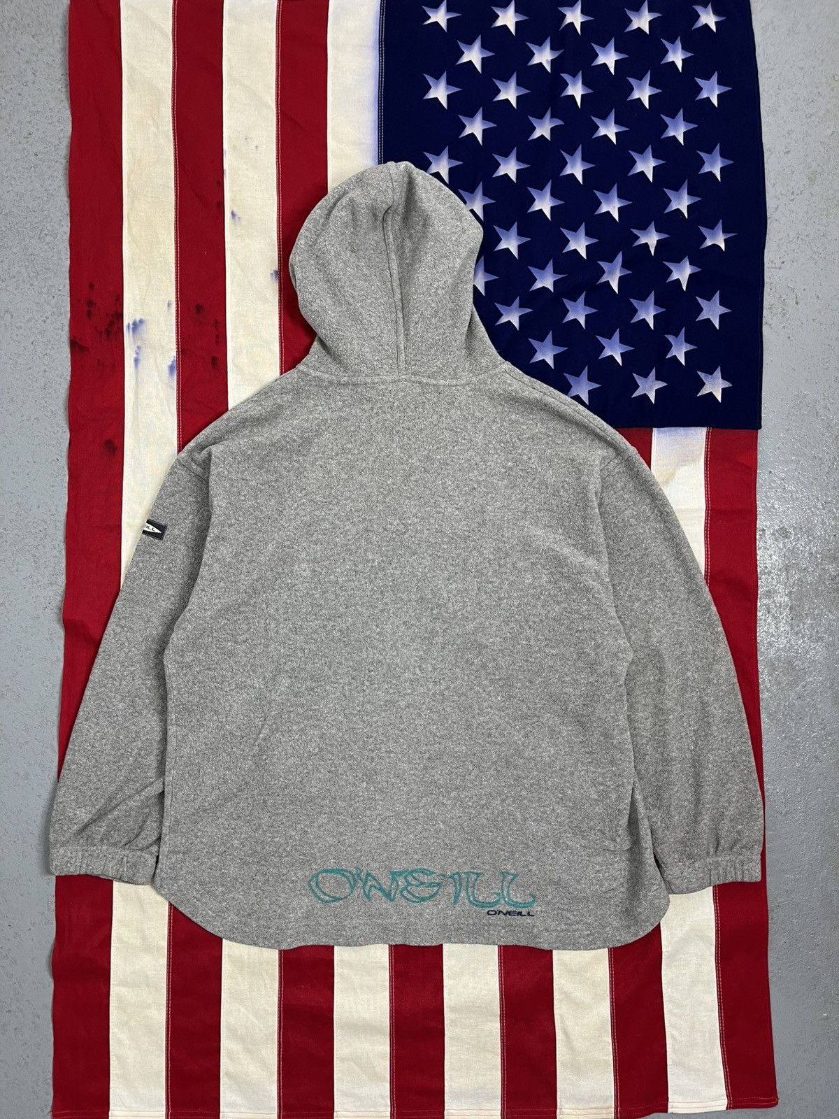 O'Neill Vintage O'Neill Sportswear Gray Hoodie Pullover Casual Size US L / EU 52-54 / 3 - 2 Thumbnail