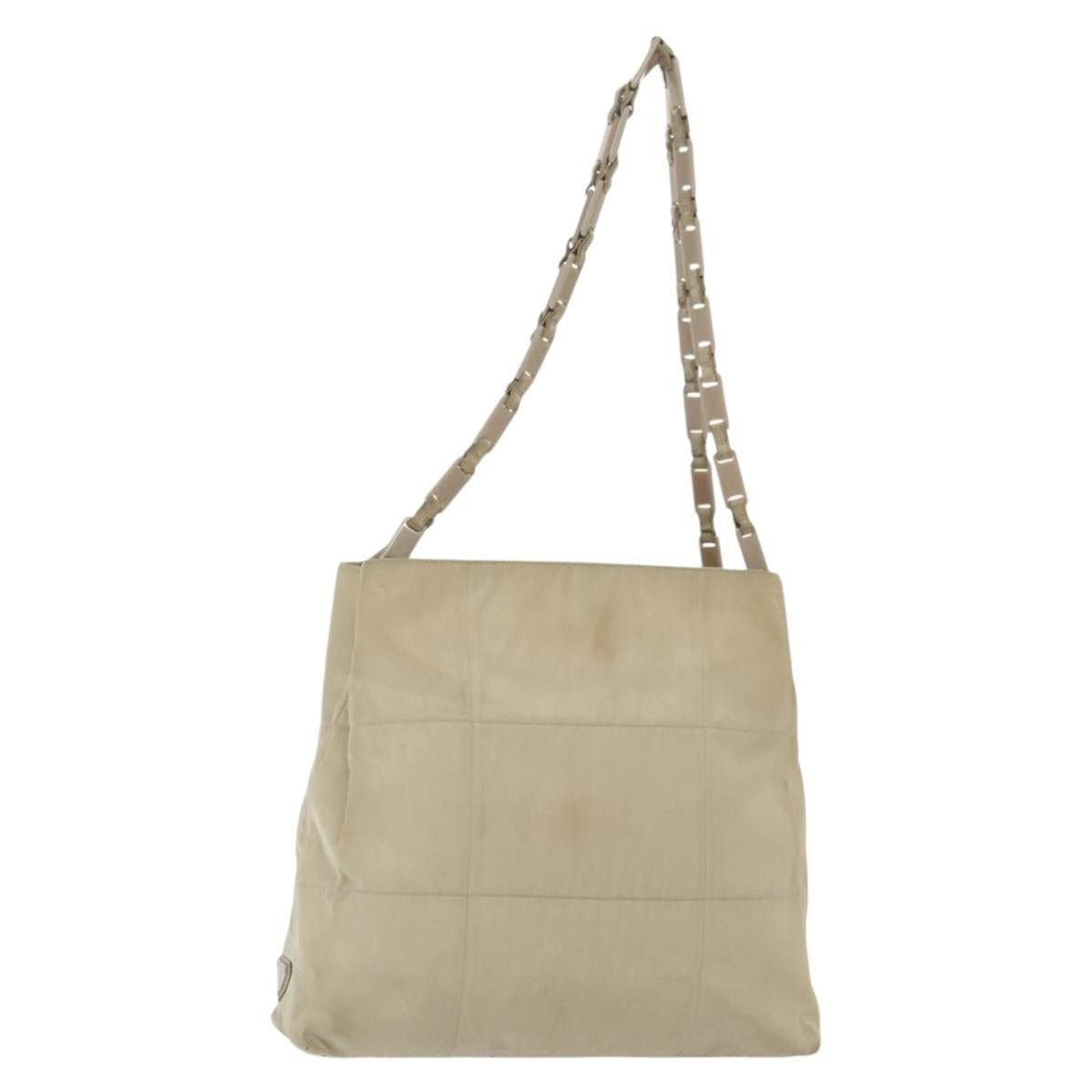 Prada PRADA Shoulder Bag Nylon Beige Size ONE SIZE - 1 Thumbnail