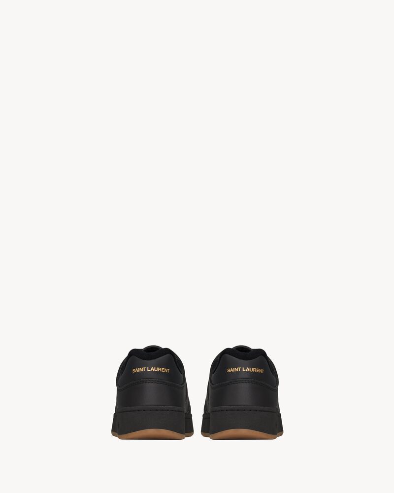 Saint Laurent Paris o1b1hav111125 690789 SL/61 Low Top Sneakers in Noir Size US 9 / EU 42 - 3 Thumbnail