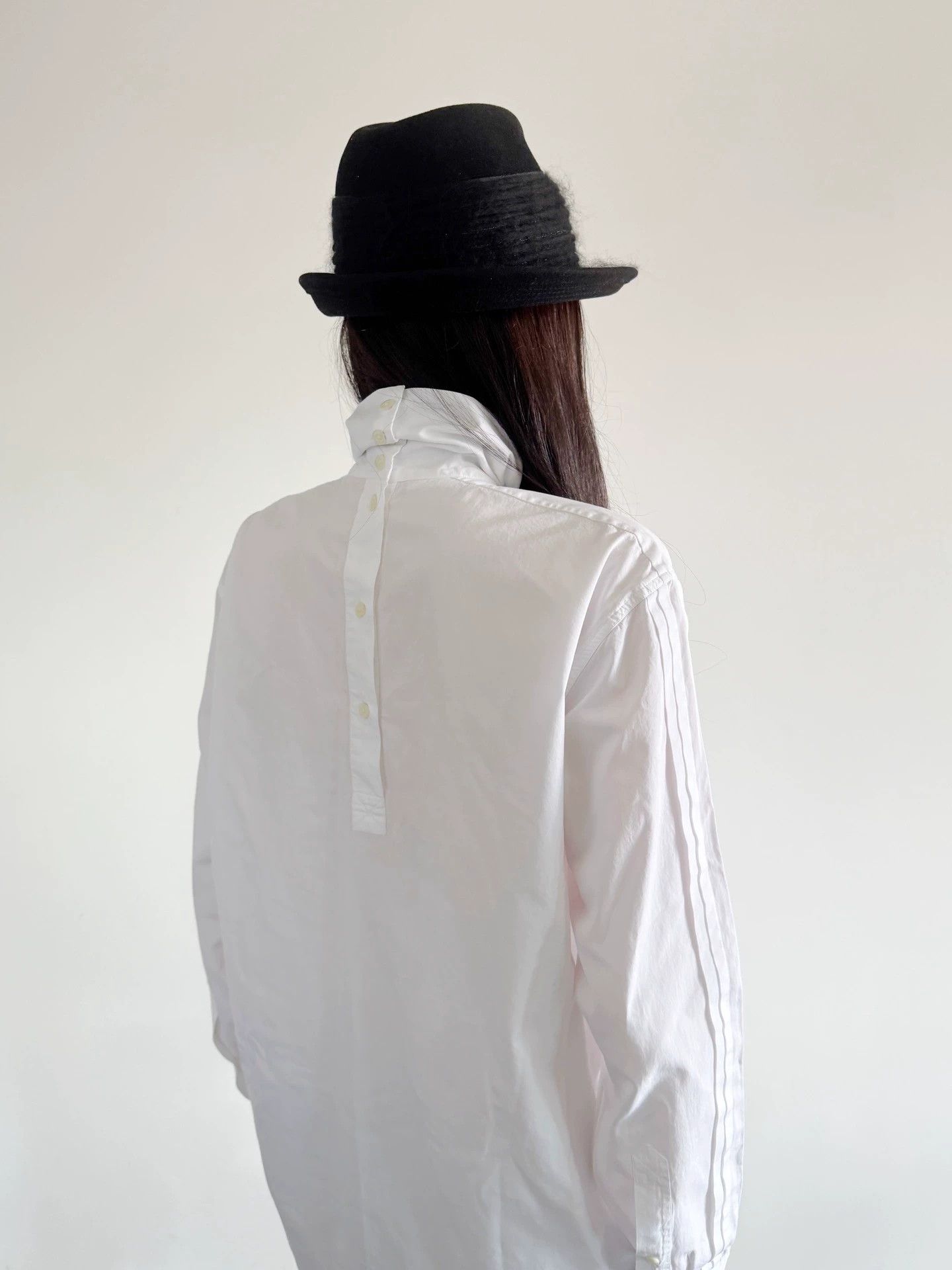 Dries Van Noten Dries Van Noten Vintage White Turtleneck Shirt Size S Size S / US 4 / IT 40 - 4 Thumbnail