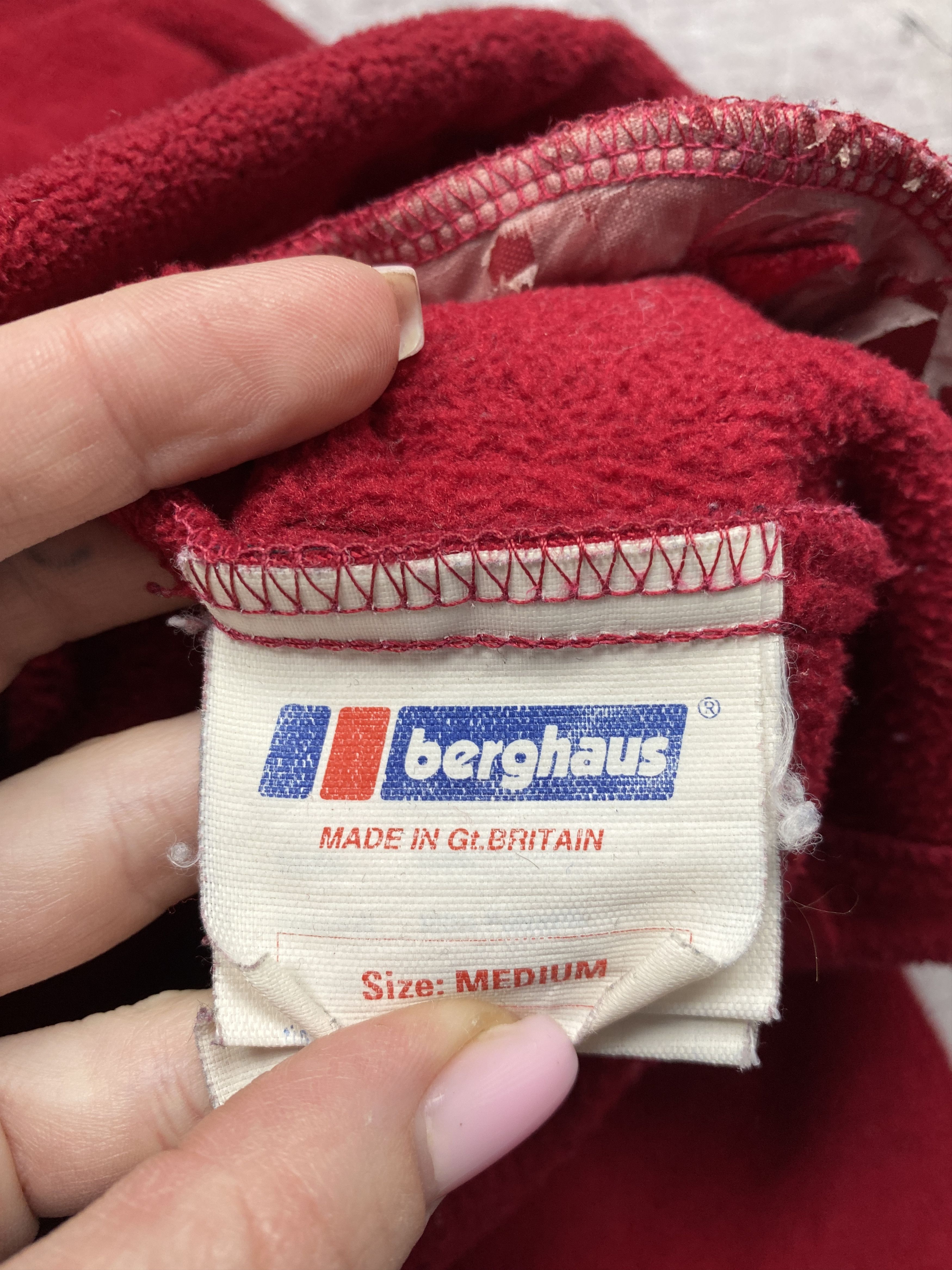 Berghaus Berghaus 90s Vintage Full Zip Fleece Jacket Size US M / EU 48-50 / 2 - 5 Thumbnail