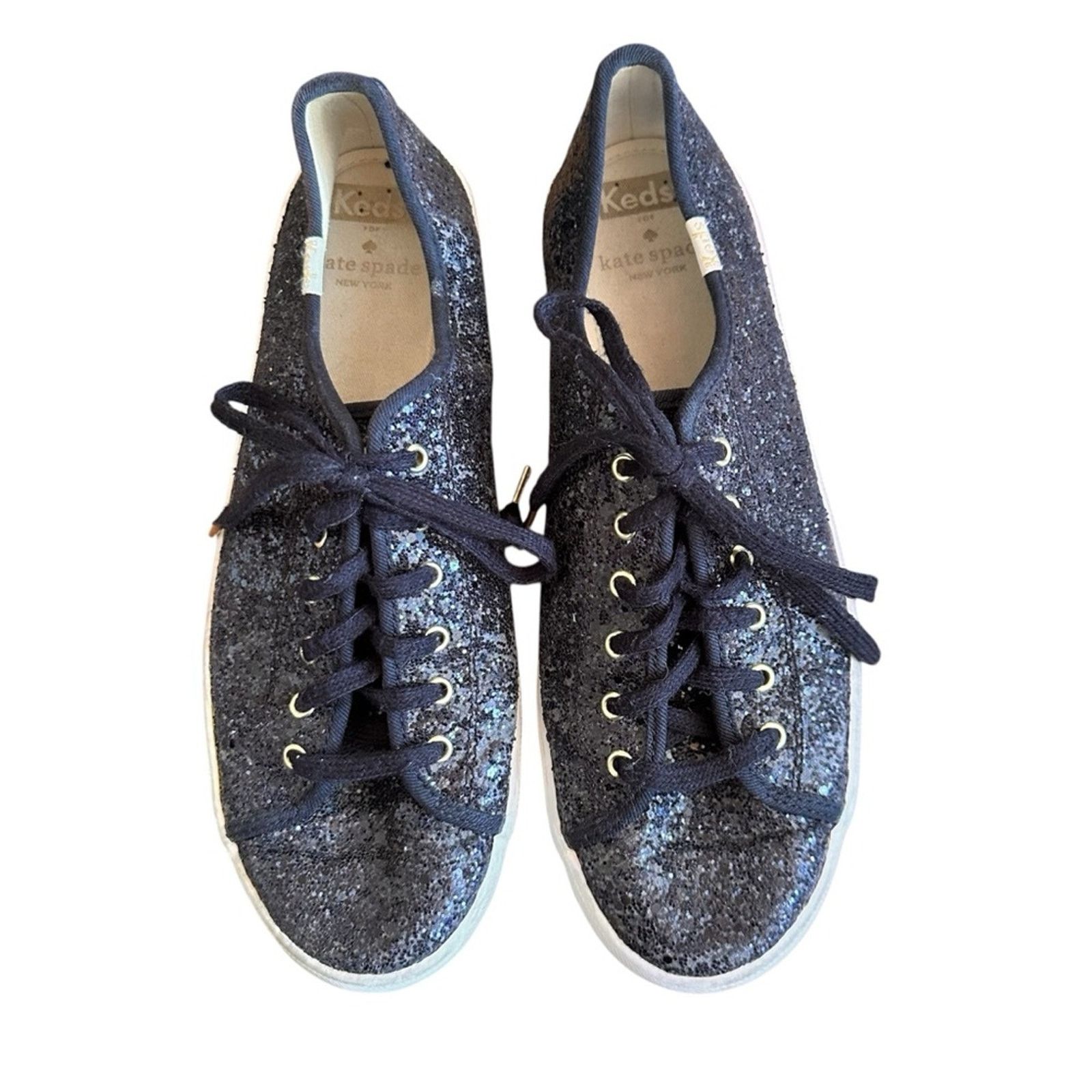 Kate Spade Keds x Kate Spade Sparkle Tennis Shoes - Size 8 Size US 8 / IT 38 - 1 Thumbnail