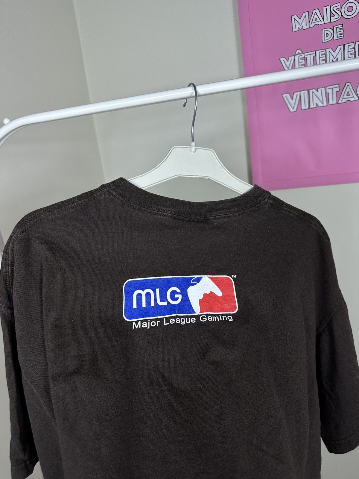 Vintage MLG Major League Gaming Dr. Pepper T Shirt Printed Logo Size US L / EU 52-54 / 3 - 18 Thumbnail