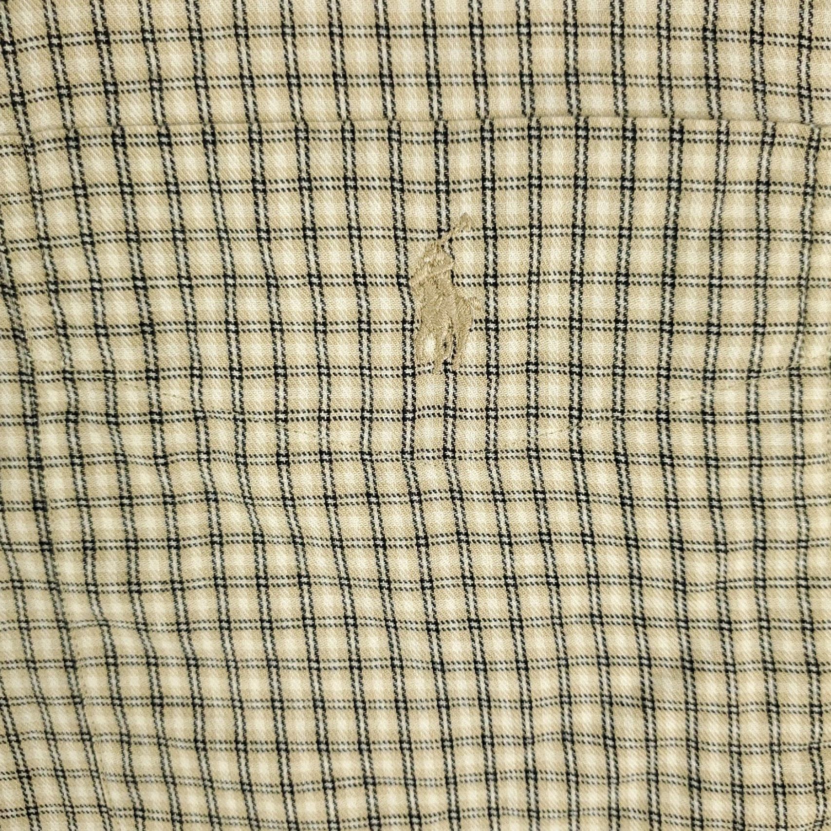 Ralph Lauren Ralph Lauren Shirt Mens Large Beige Plaid Long Sleeve Button-Up Casual Size US L / EU 52-54 / 3 - 2 Thumbnail
