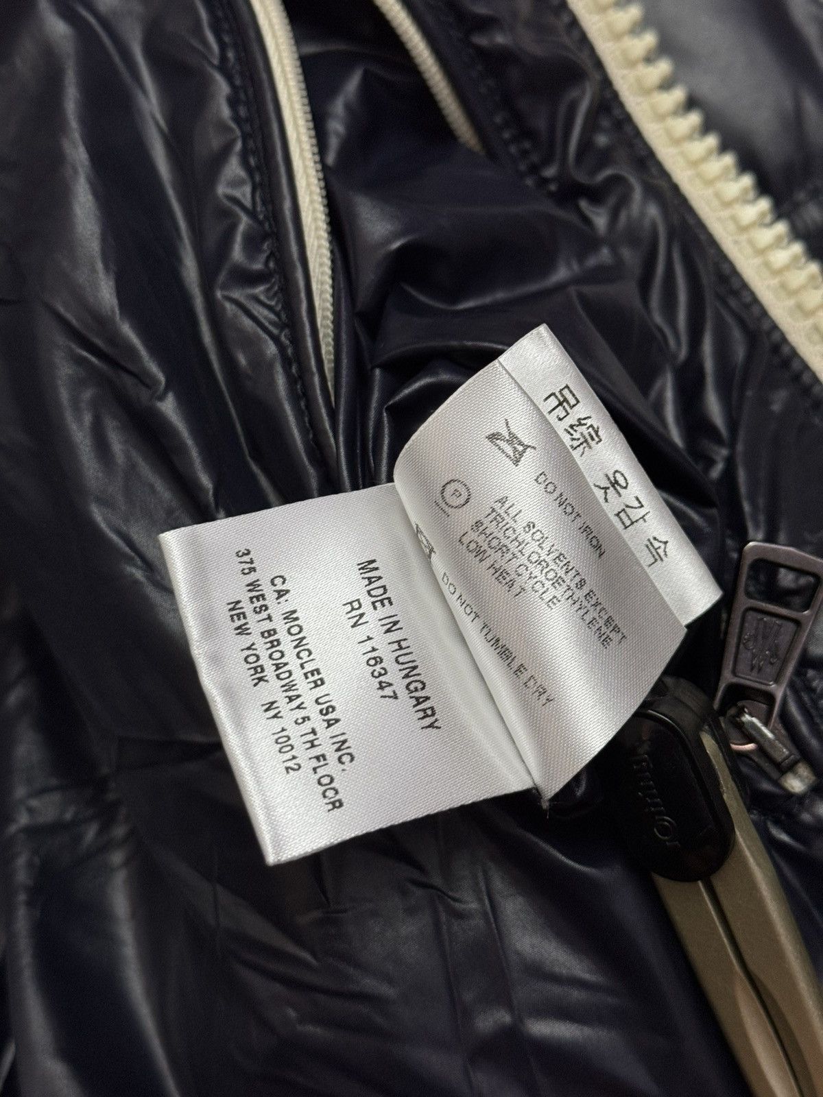 Moncler BERRIAT Biker jacket Size US XXL / EU 58 / 5 - 24 Thumbnail