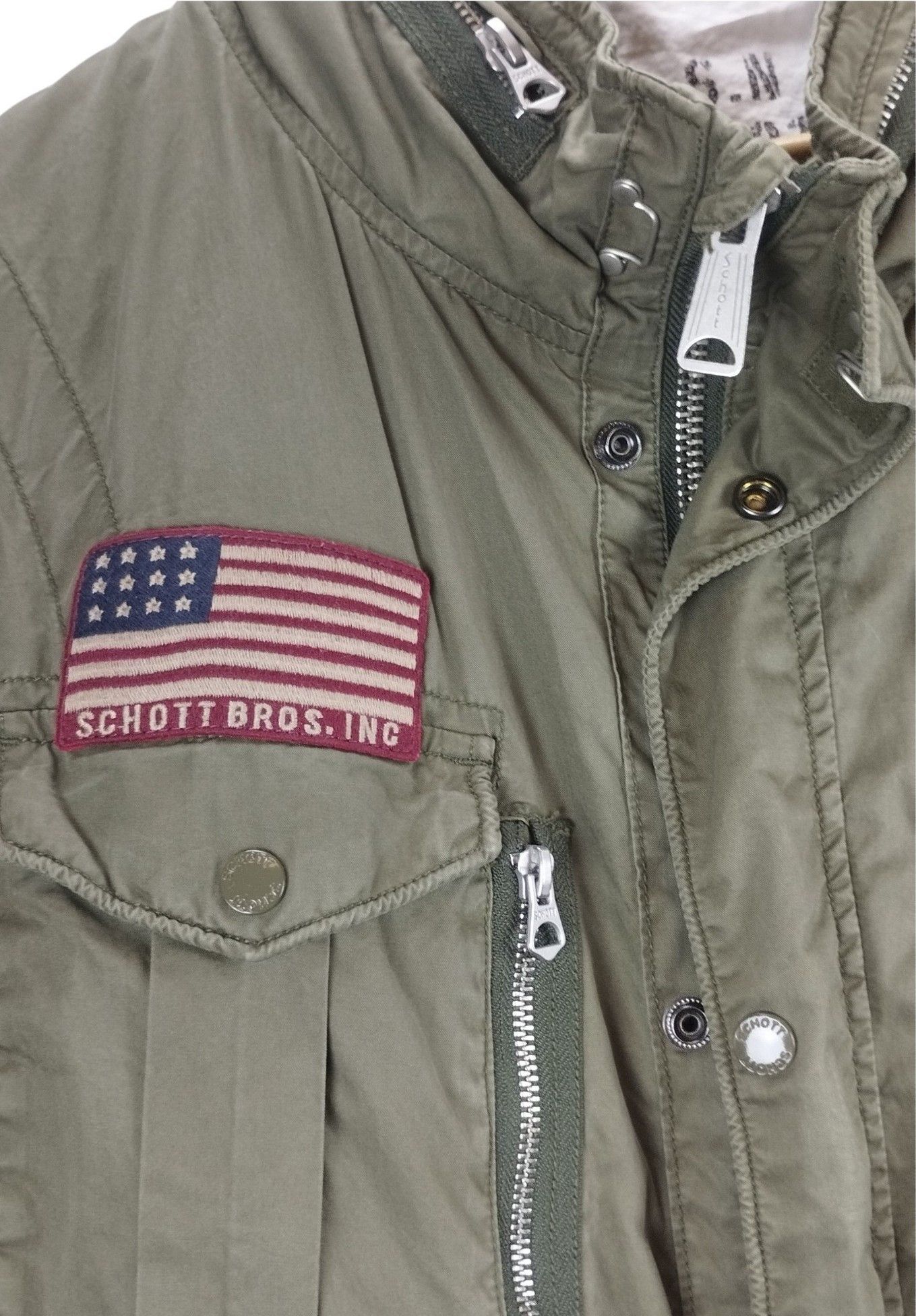Schott Vest Schott NYC Us Navy CORPS Size US L / EU 52-54 / 3 - 5 Thumbnail