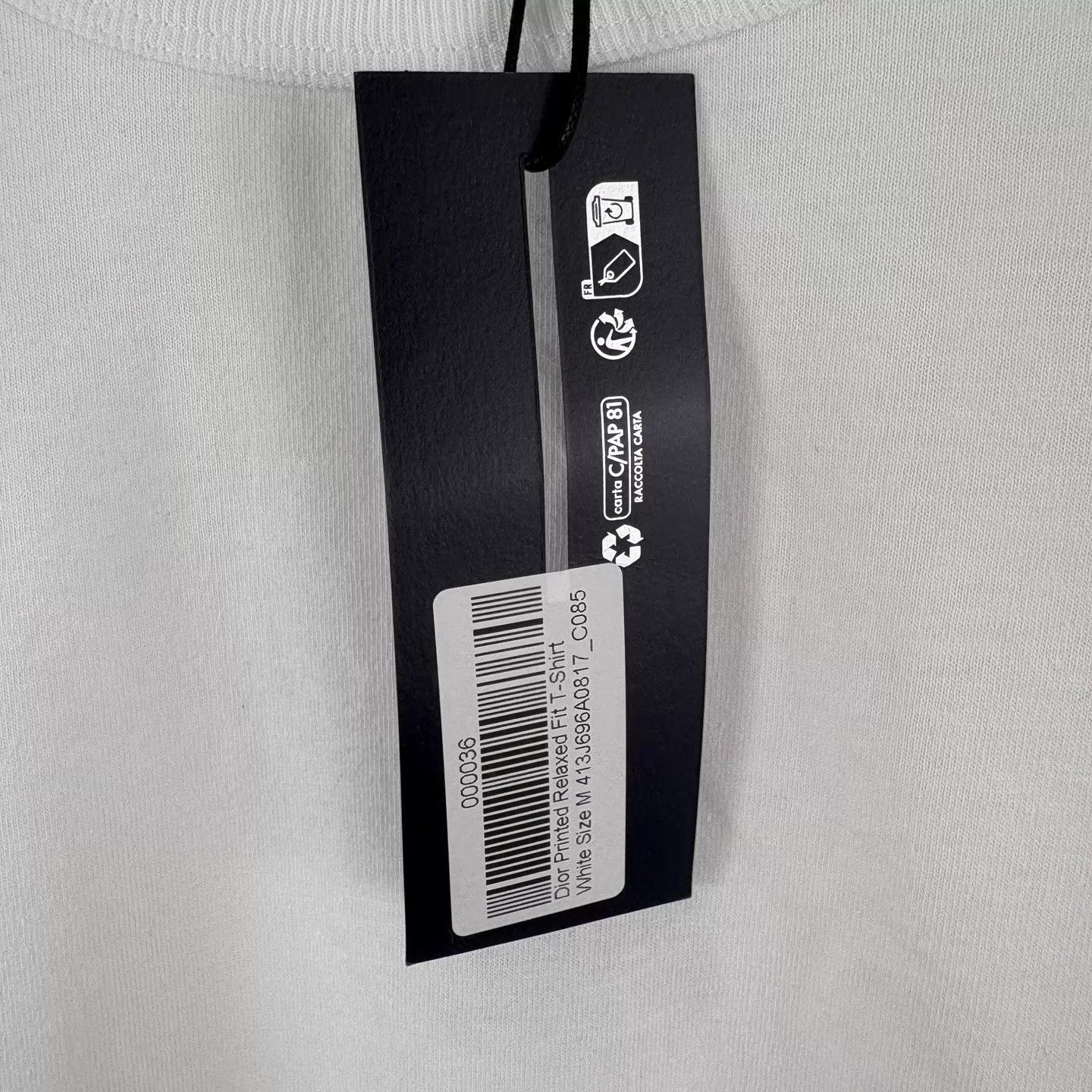 Dior Dior Rainbow Logo White Long Sleeve T-Shirt M Size M / US 6-8 / IT 42-44 - 4 Thumbnail