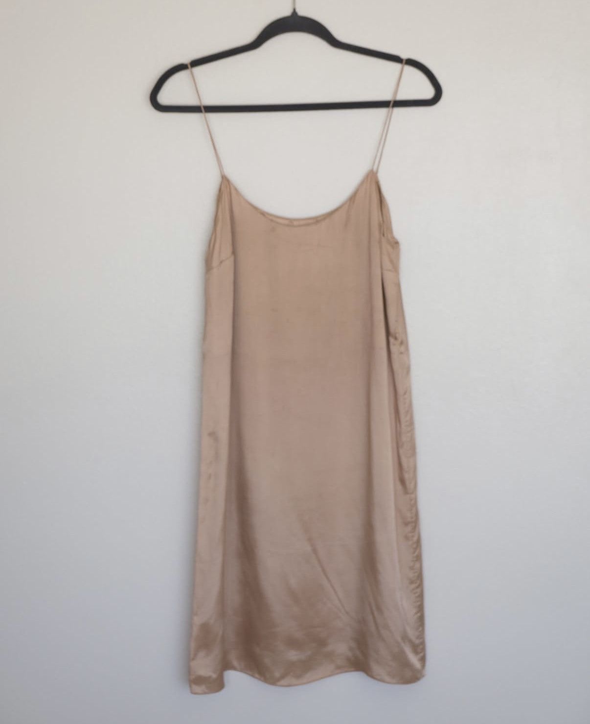 Maison Margiela Maison Margiela Nude Satin Slip Dress Size M / US 6-8 / IT 42-44 - 2 Thumbnail
