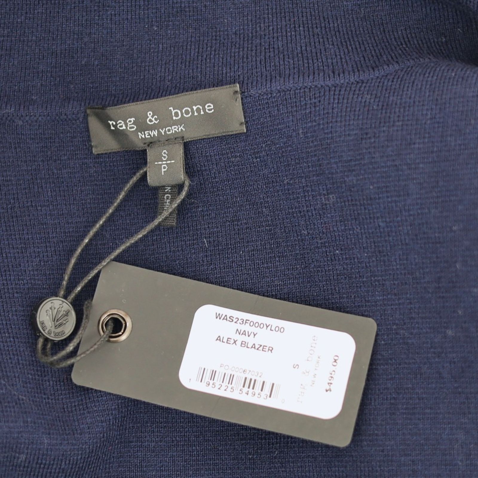 Rag & Bone Rag & Bone Women Wool Knit Alex Slim Button Blazer Size S Size S / US 4 / IT 40 - 10 Thumbnail