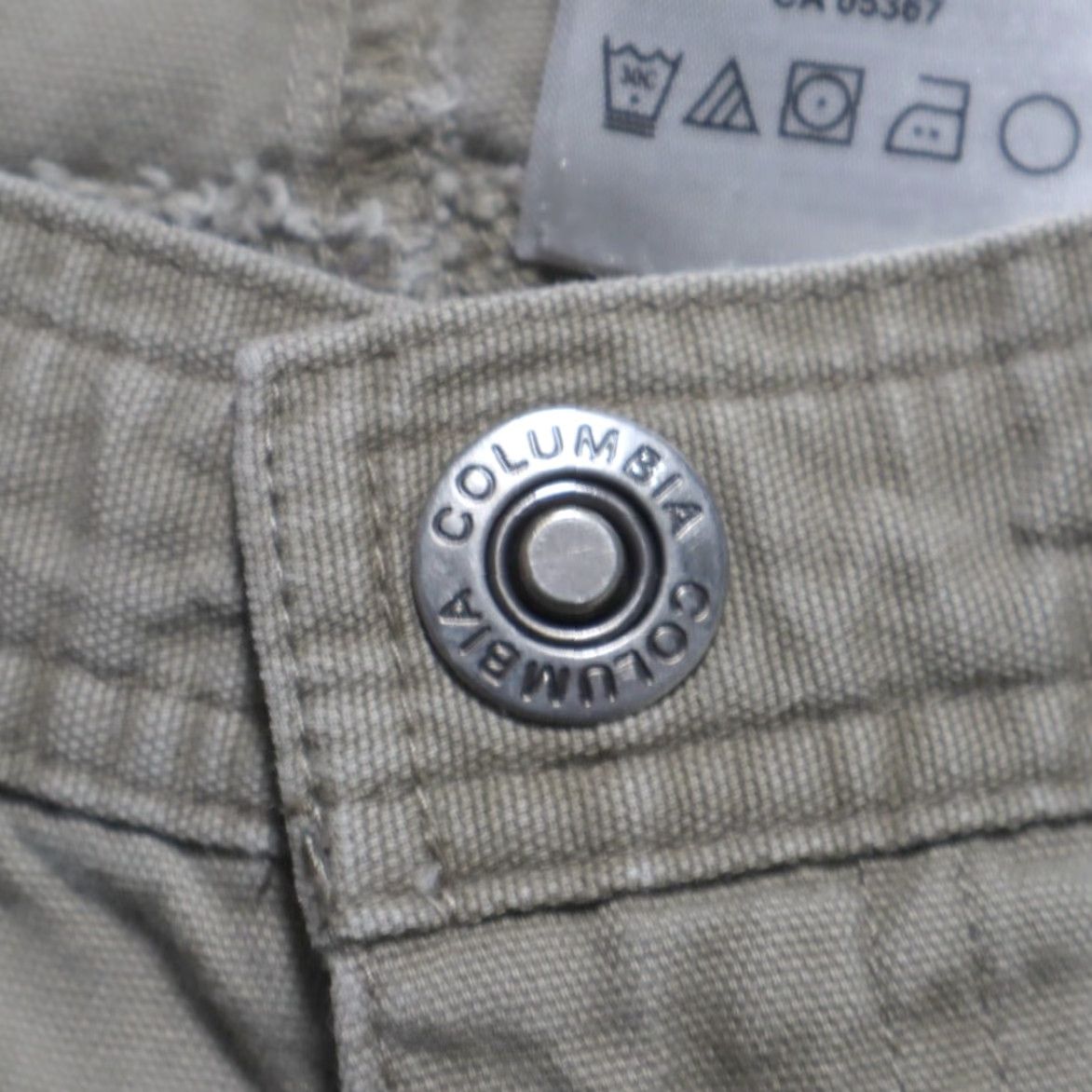 Vintage Columbia Cotton Canvas Chino Pants Tan Men's 36 - Regular Fit Casual Men’s Pants 36 Tan Columbia Cotton Canvas Chino Pants Size US 36 / EU 52 - 7 Thumbnail