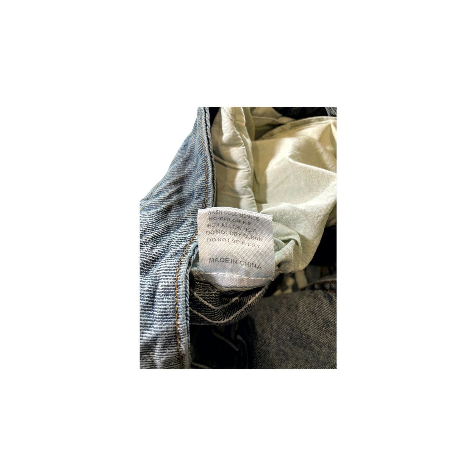 Vale Vale Stripe Dark Wash & Cream Jeans Size US 36 / EU 52 - 5 Thumbnail
