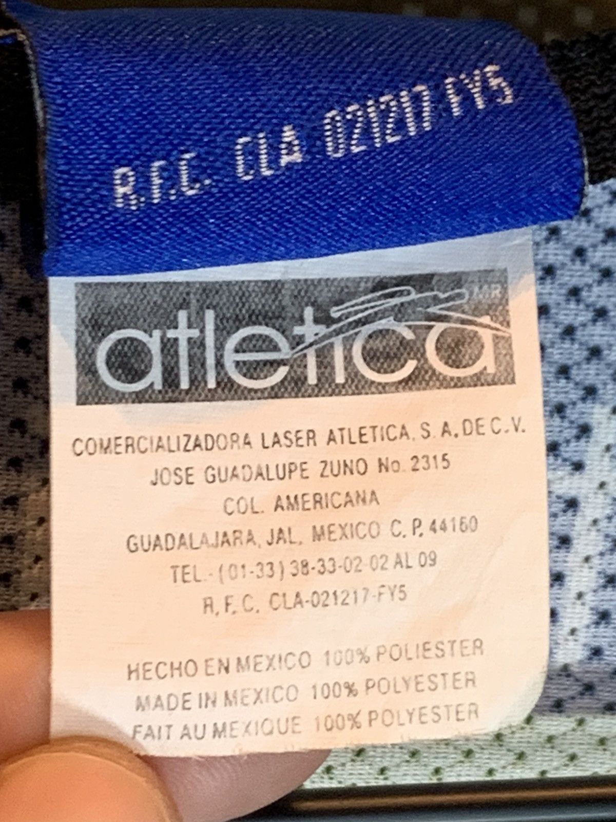 Atletica *RARE* Vintage Santos Laguna Club Atletica Futbol Jersey Size US L / EU 52-54 / 3 - 13 Thumbnail