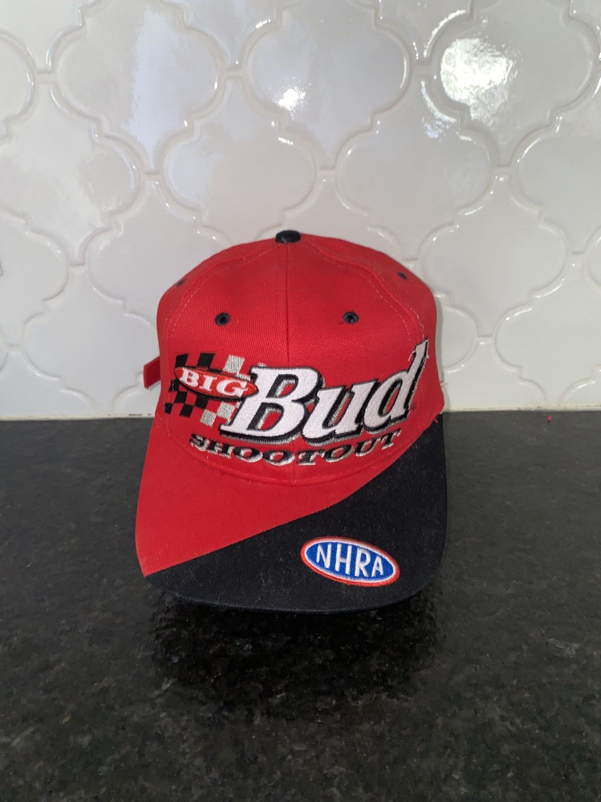 NASCAR Vintage 00s NASCAR Budweiser strapback Size ONE SIZE - 1 Thumbnail