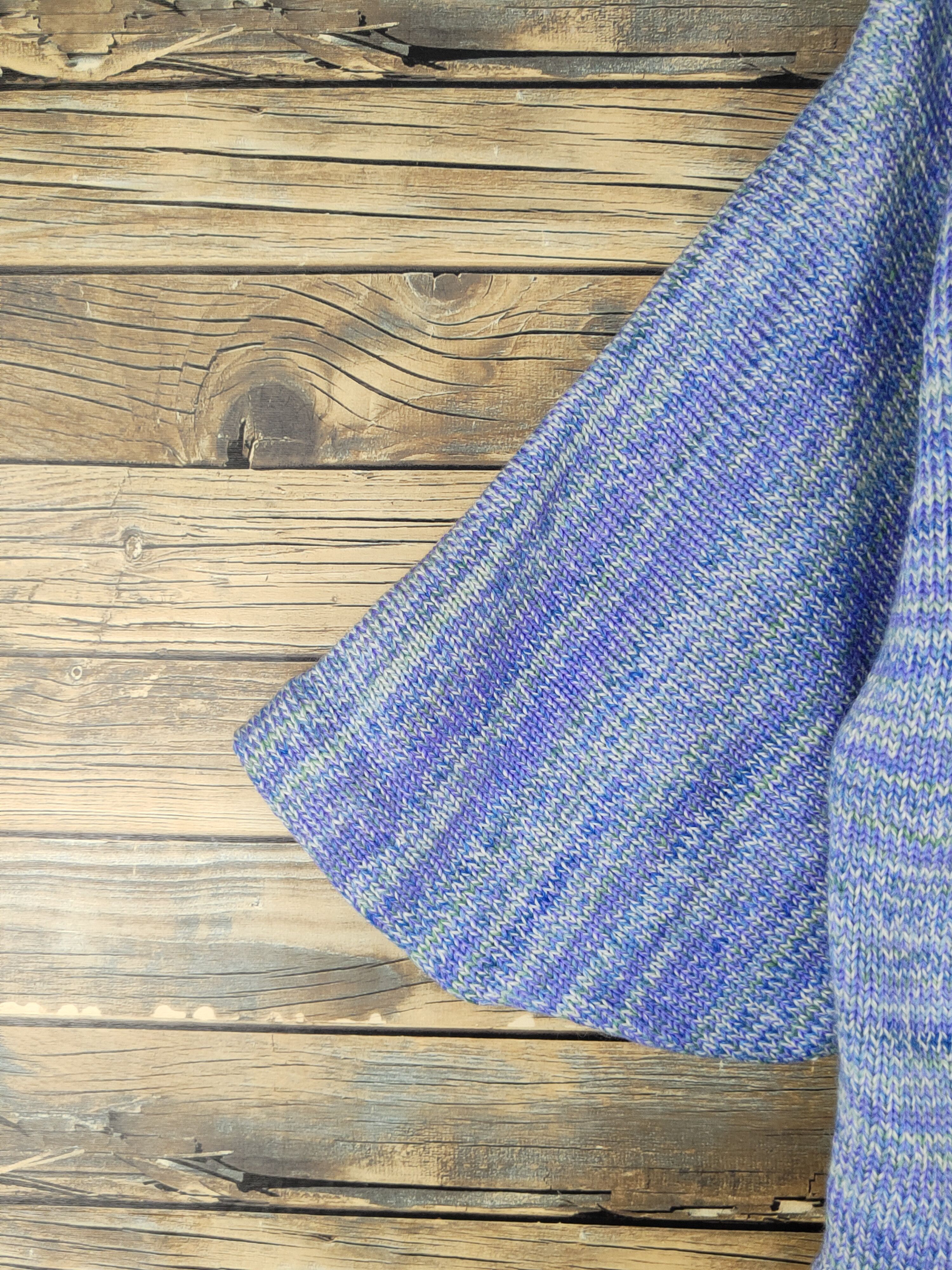 Homespun Knitwear × Japanese Brand Japan vintage kimono Purple Knitwear Cardigan #W1674 Size S / US 4 / IT 40 - 4 Thumbnail