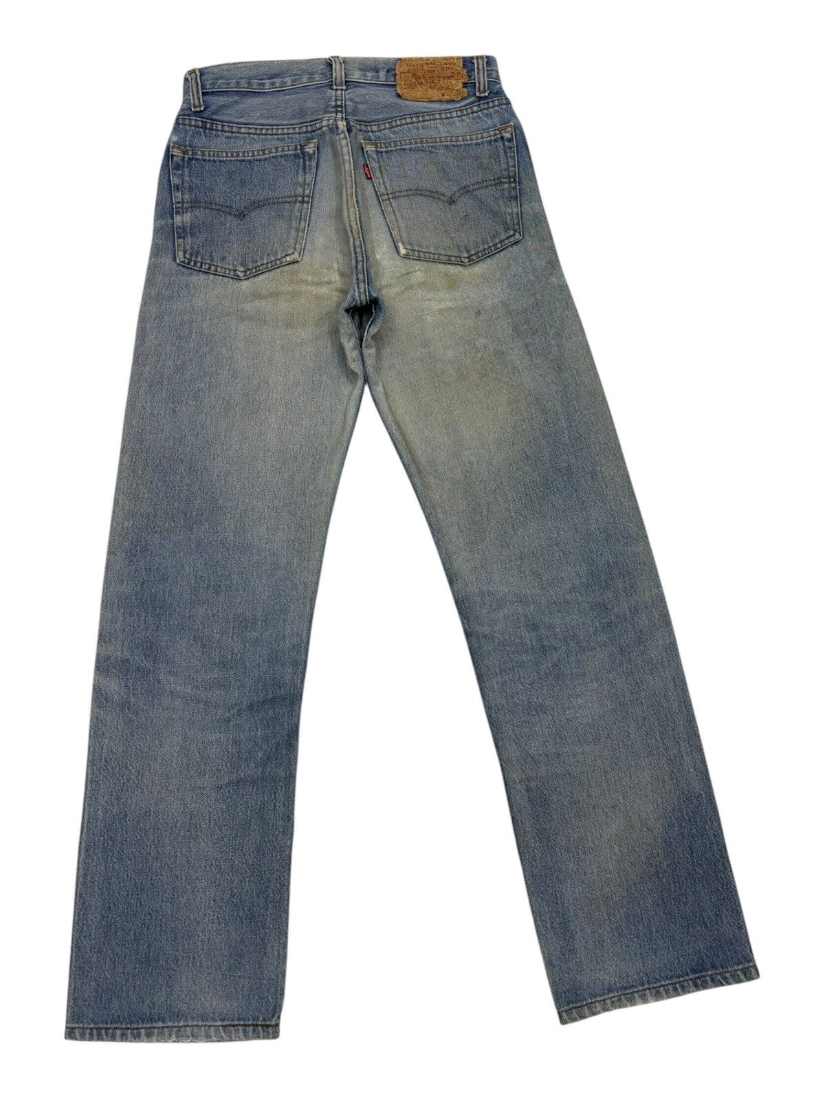 Levi's Vintage Levis 501 Made in USA button 555 Denim Jeans Size US 28 / EU 44 - 4 Thumbnail