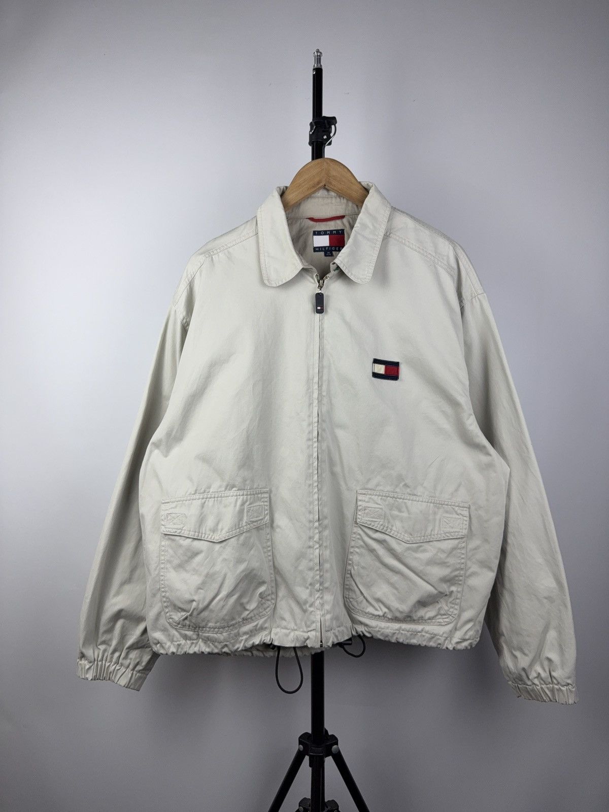 Tommy Hilfiger × Tommy Jeans × Vintage Vintage 90s Tommy Hilfiger cotton Jacket Size US M / EU 48-50 / 2 - 1 Thumbnail