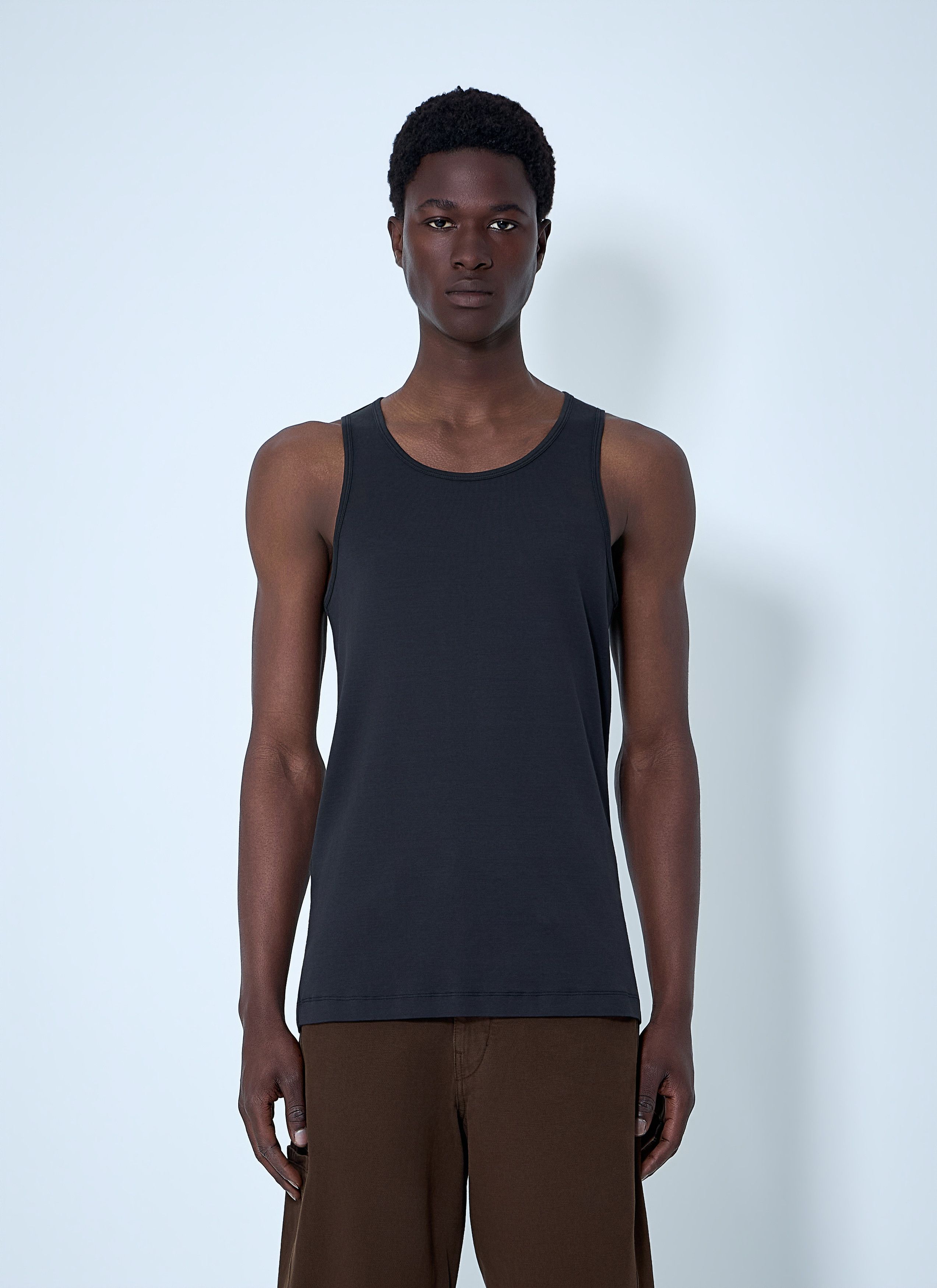 Lemaire Cotton Jersey Tank Top Size US S / EU 44-46 / 1 - 1 Thumbnail