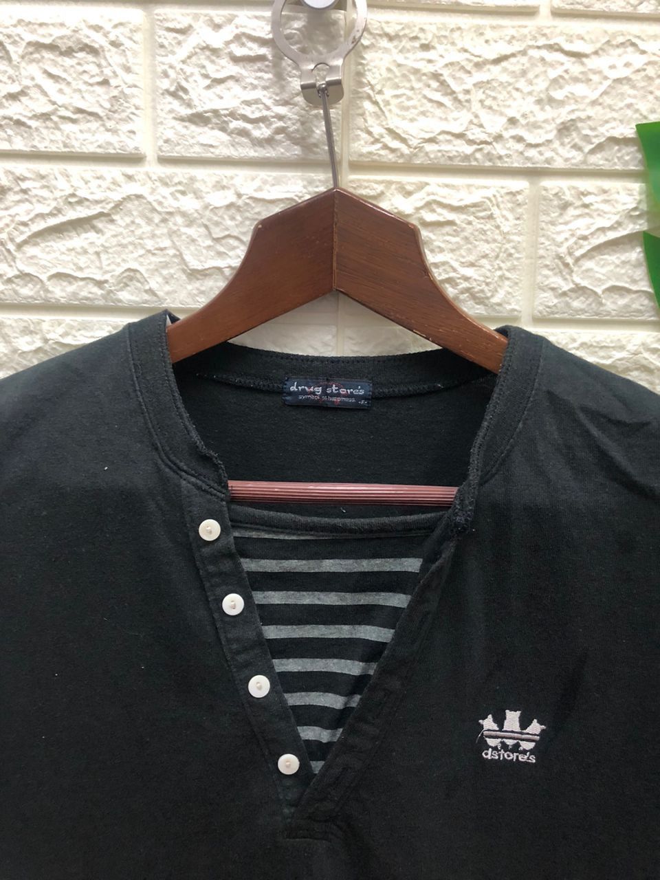 Japanese Brand vintage Drug Store's pig adidas funny shirt Size US M / EU 48-50 / 2 - 6 Thumbnail