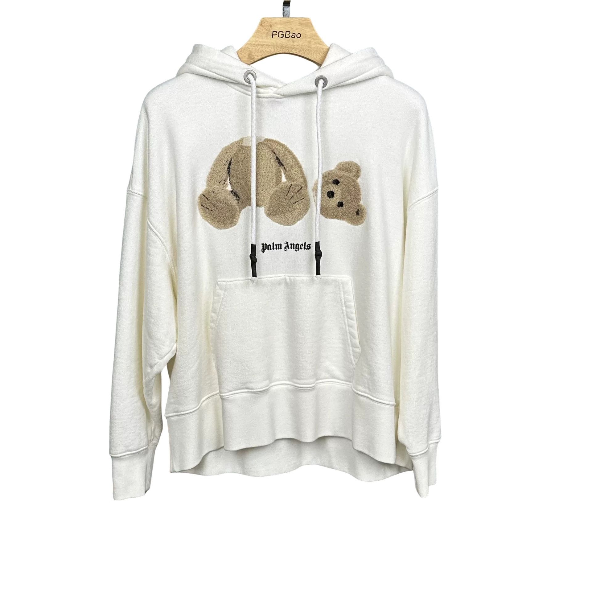 Palm Angels Palm Angels Bear Embroidery Hoodie Size M Size US M / EU 48-50 / 2 - 1 Thumbnail