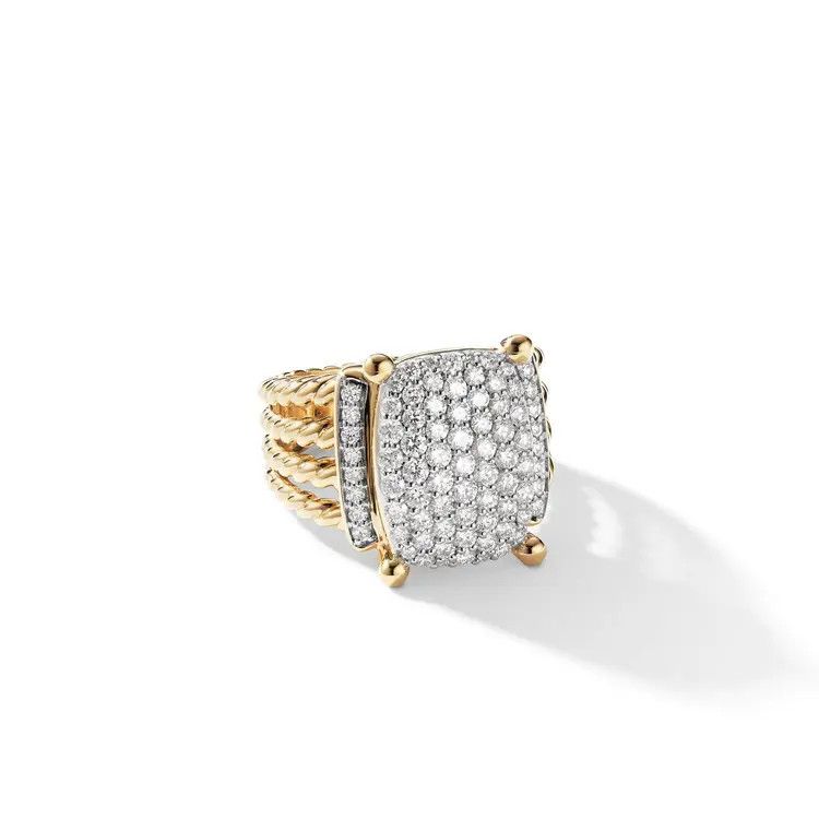 David Yurman o1s1wg111025 R09248D /Size 8 /Wheaton Ring in 18K in Golden Size ONE SIZE - 1 Thumbnail