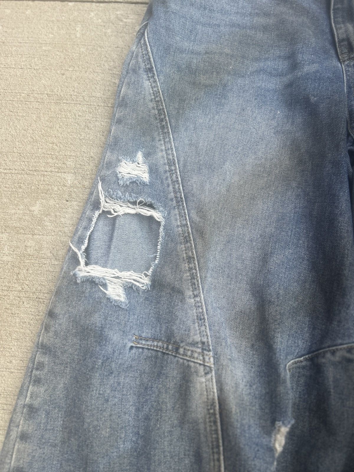Other DEAT VINTAGE FASHION POCKET WIDE LEG DENIM Size US 32 / EU 48 - 4 Thumbnail