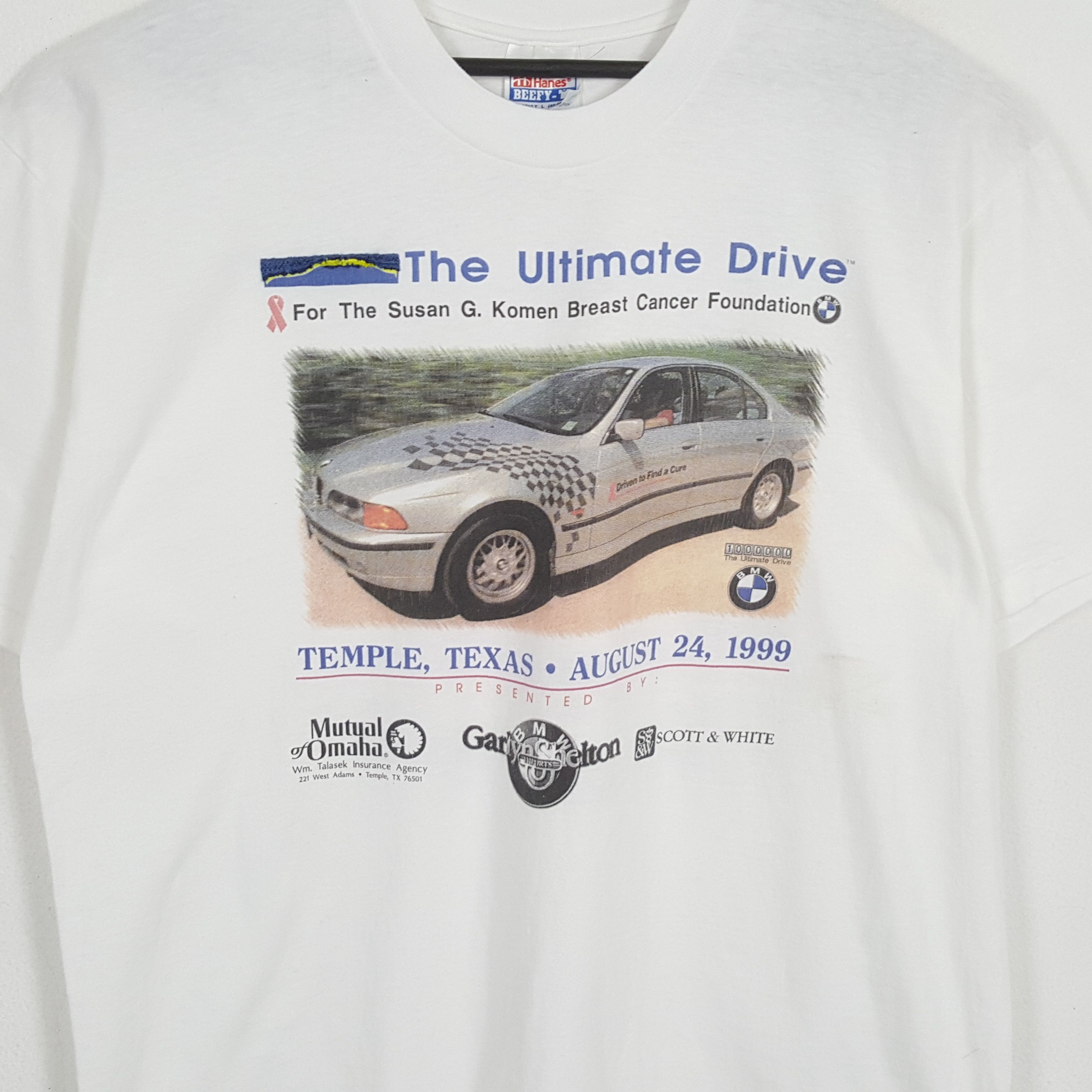 BMW × Vintage BMW GARRLYN SHELTON Promo Style Vintage Tshirt Size US L / EU 52-54 / 3 - 2 Thumbnail