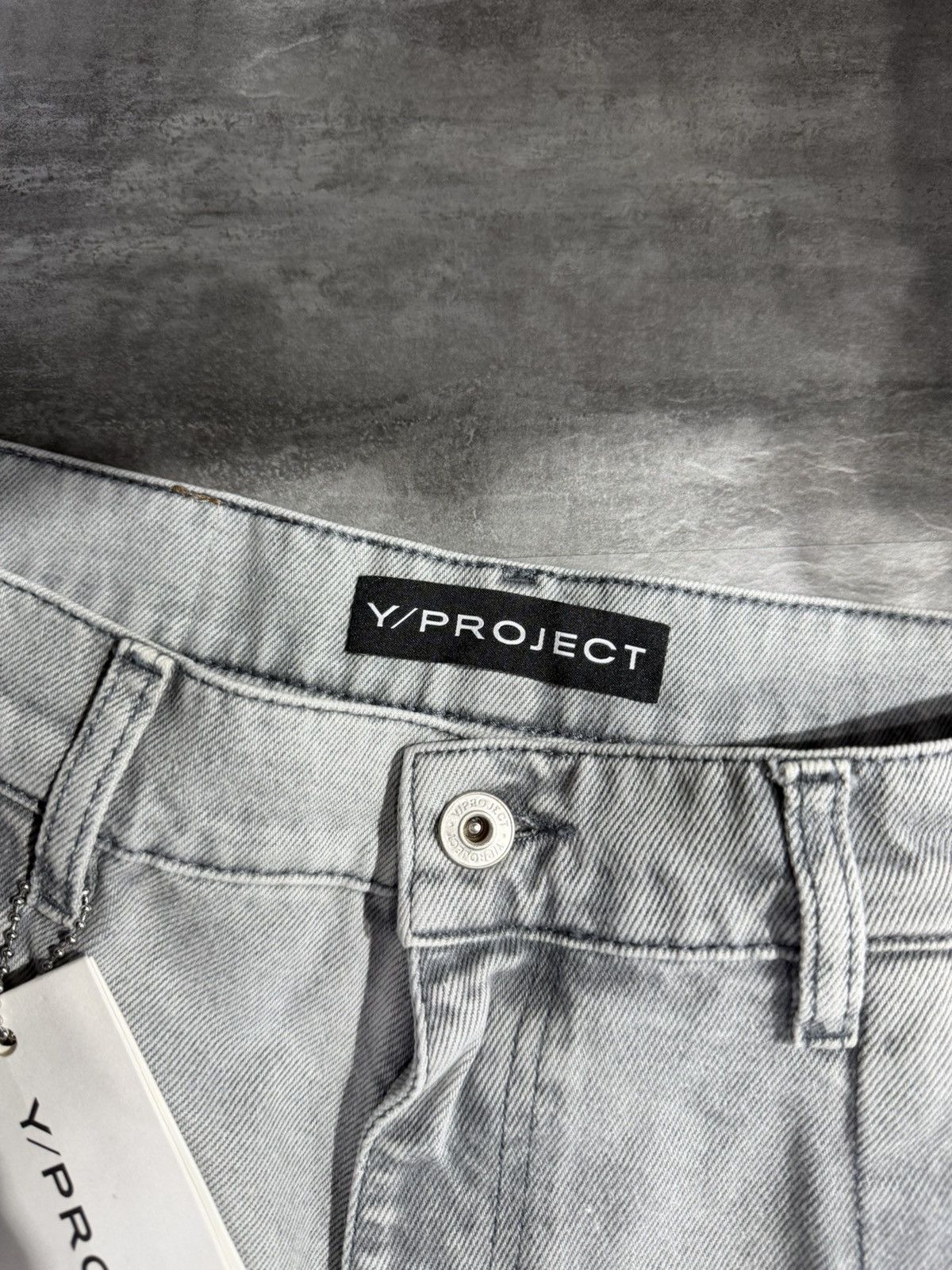 Y/Project Y/Project Banana Jeans - Grey Size US 30 / EU 46 - 5 Thumbnail