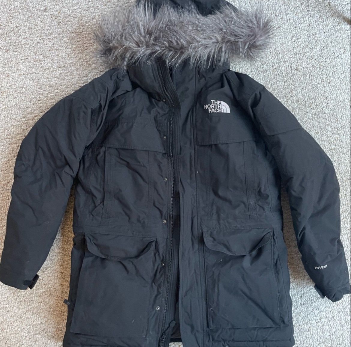 image of The North Face Parka North Face Mcmurdo Men’S Parka in Black, Men's (Size Small)