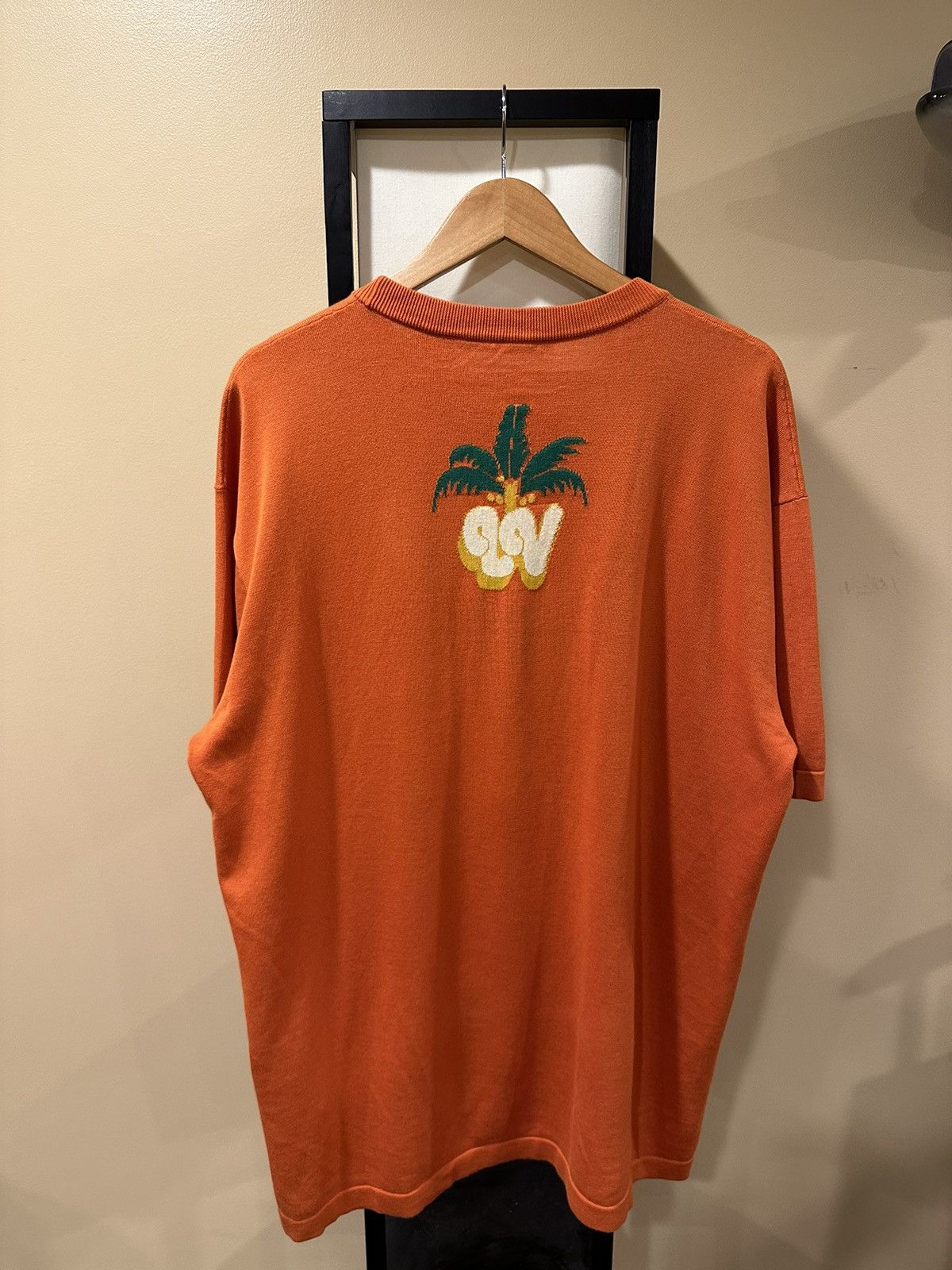 Louis Vuitton Louis Vuitton LV Orange Palm Tree Sweater Crewneck T-Shirt Size US XXL / EU 58 / 5 - 2 Thumbnail