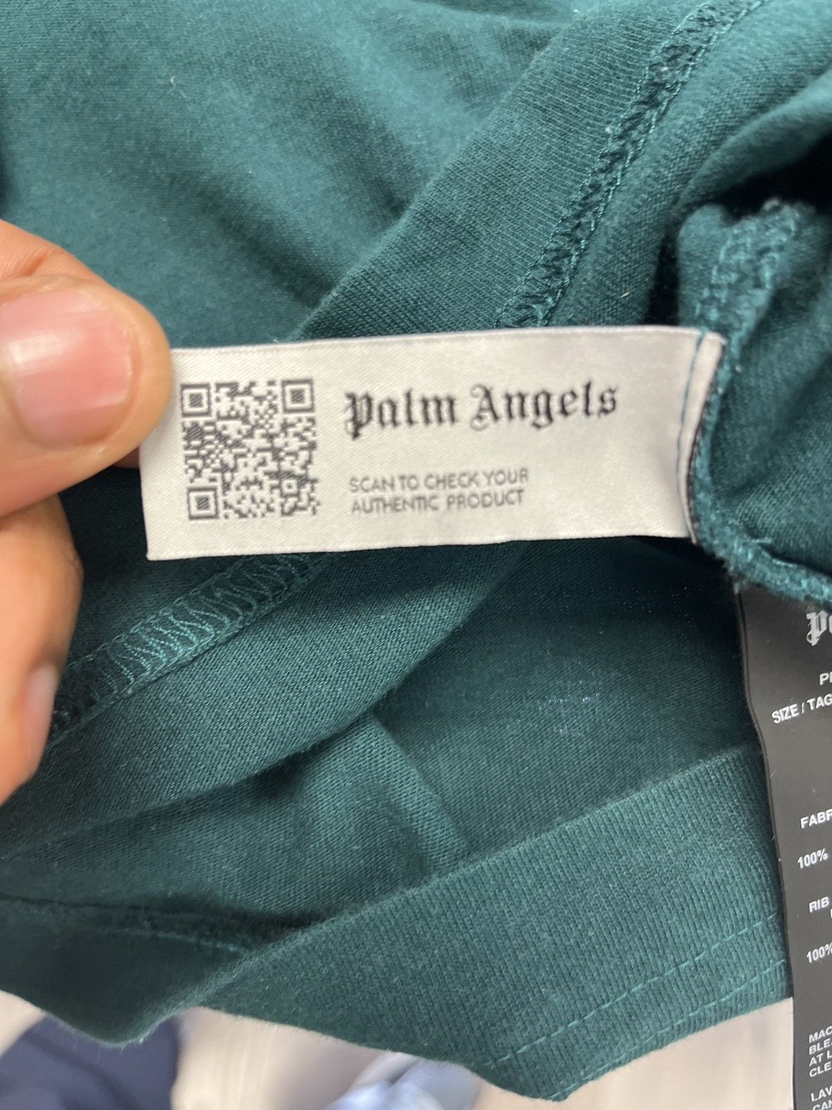 Palm Angels Palm Angels Green T-shirt Size US XS / EU 42 / 0 - 4 Thumbnail